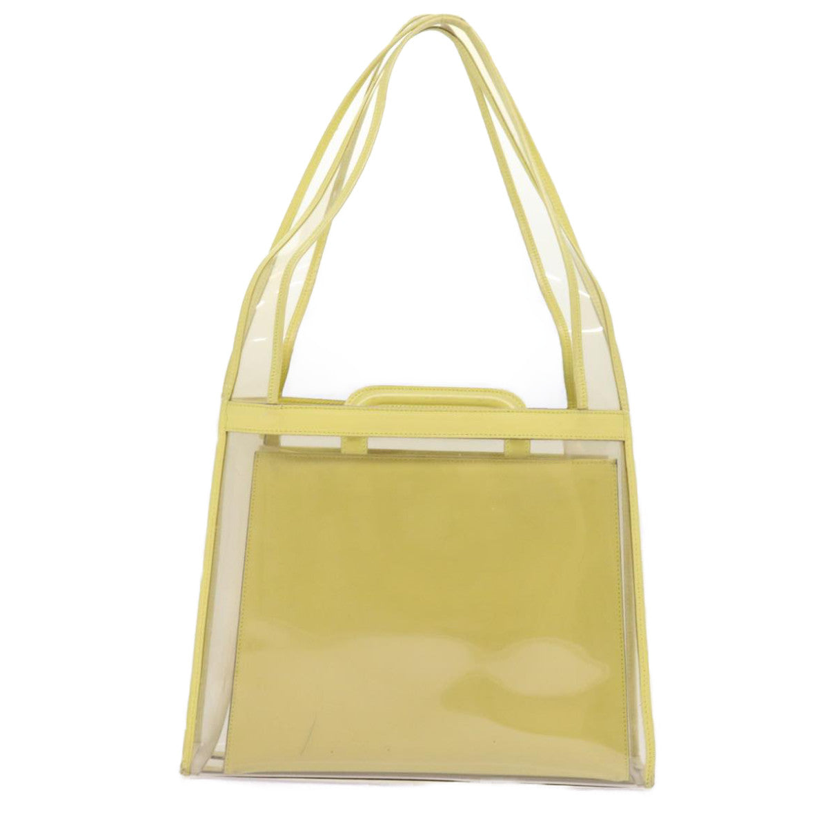 Luxury Gucci Shoulder Bag Vinyl Yellow 001.2058.1773.5  54968