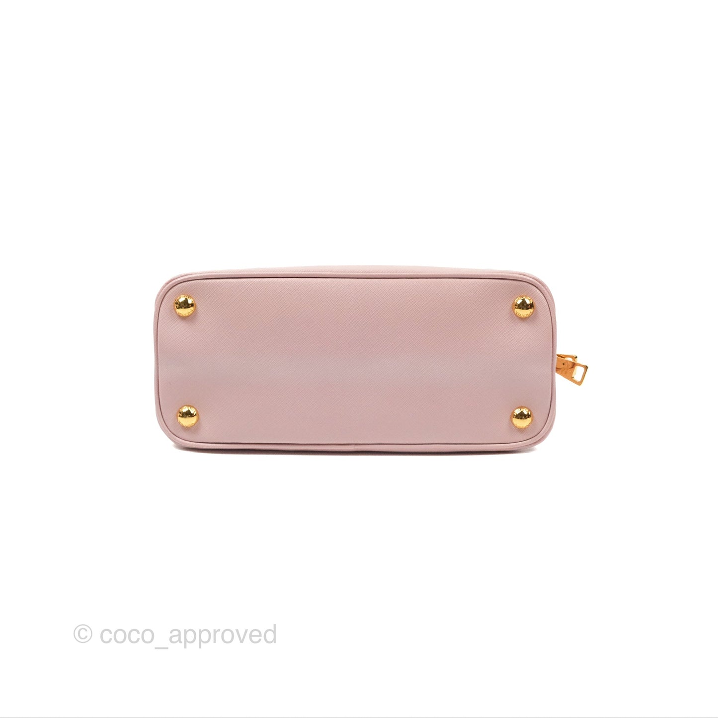 Prada Small Promenade Bag Saffiano Lux Light Pink