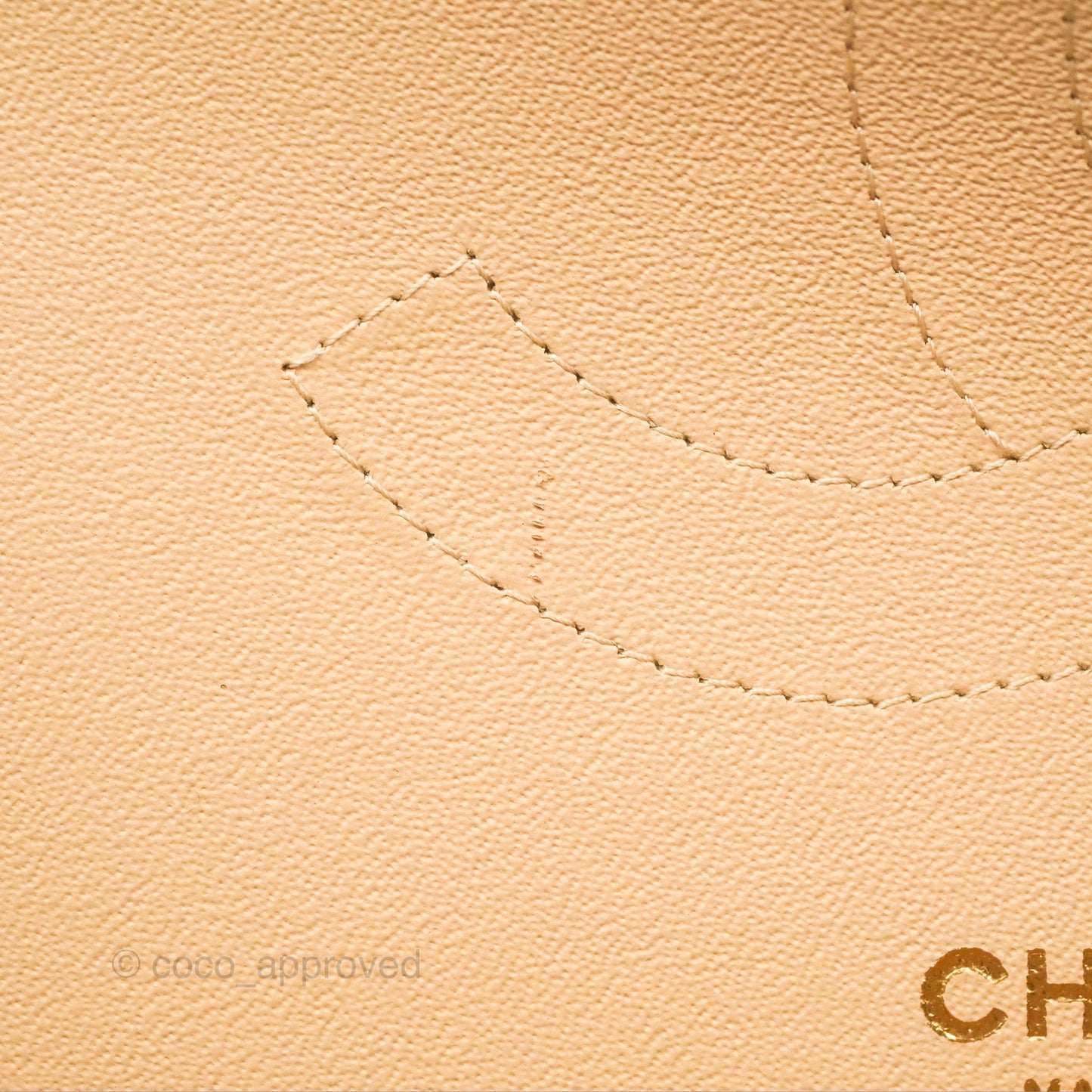 Chanel Jumbo Double Flap Beige Lambskin Gold Hardware⁣⁣