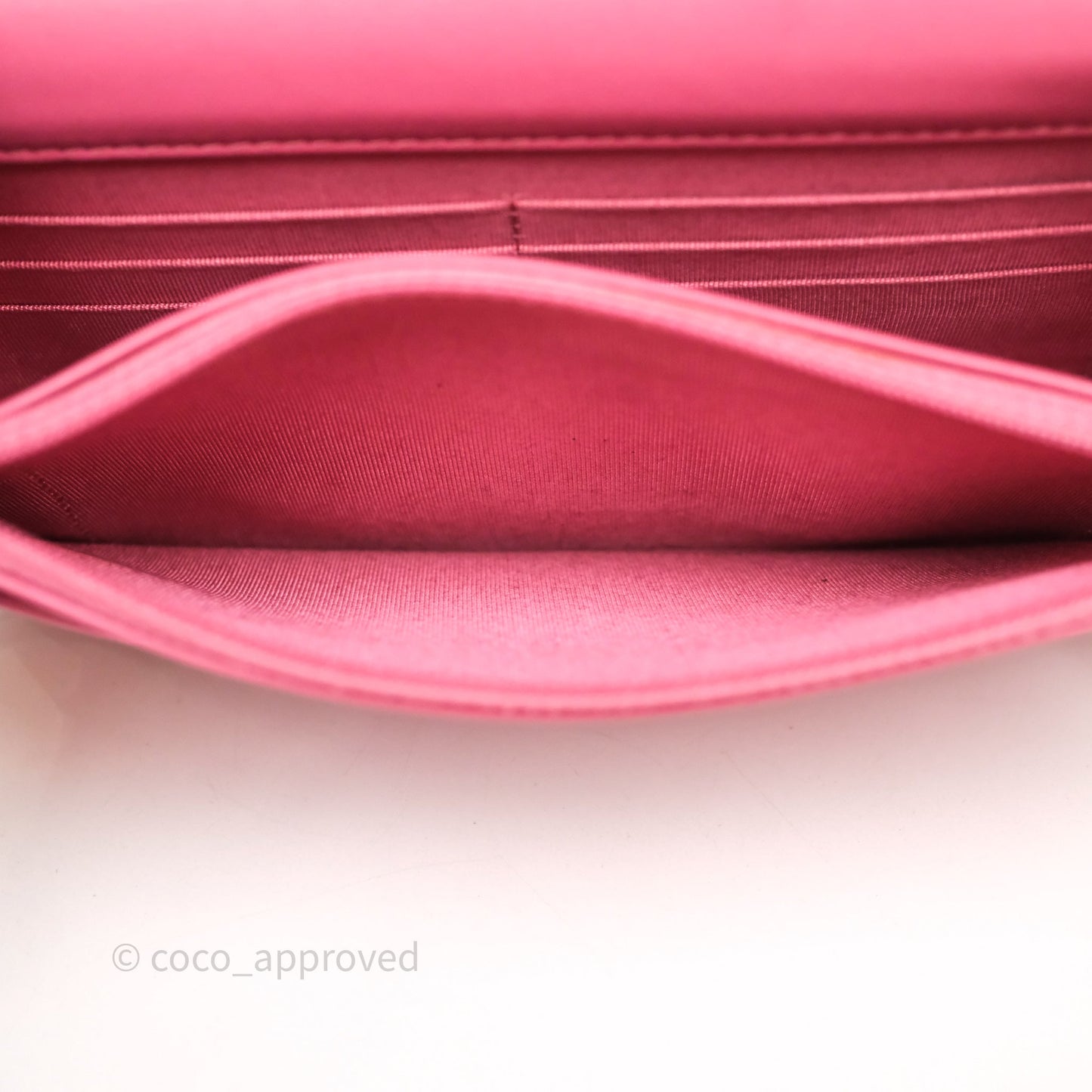 Chanel Quilted Classic WOC Pink Lambskin Gold Hardware