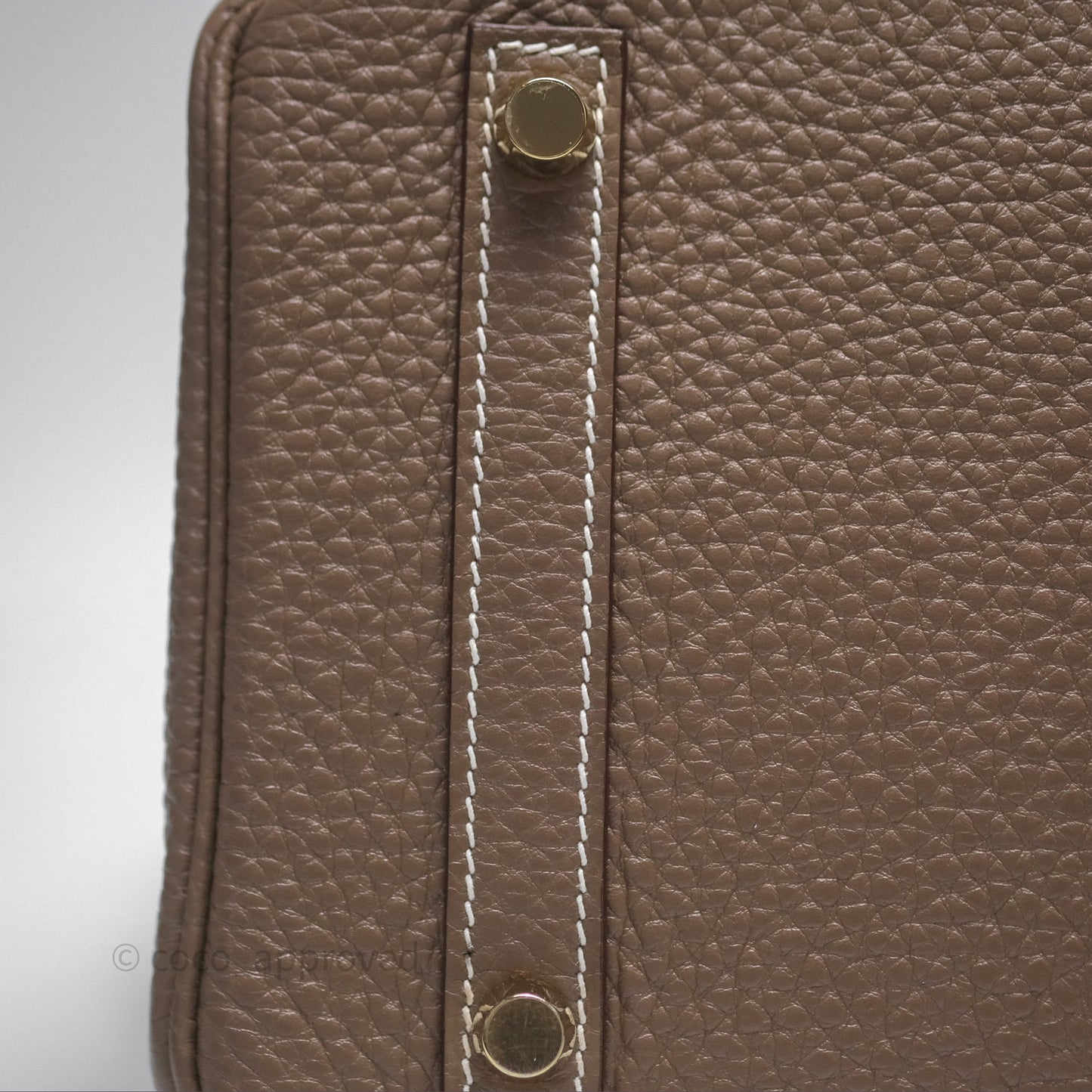 Hermès Birkin 30 Retourne Etoupe 18 Togo Gold Hardware
