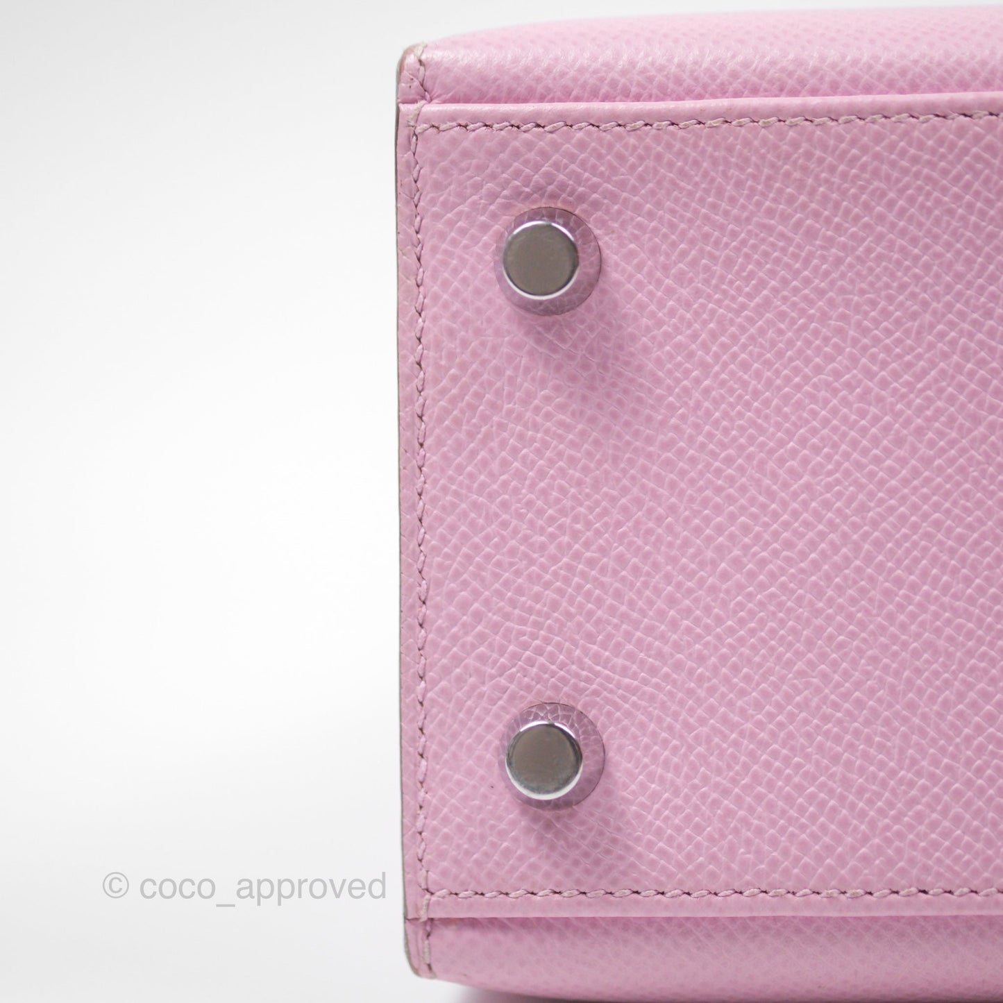 Hermès Sellier Kelly 25 Mauve Sylvestre X9 Epsom Palladium Hardware