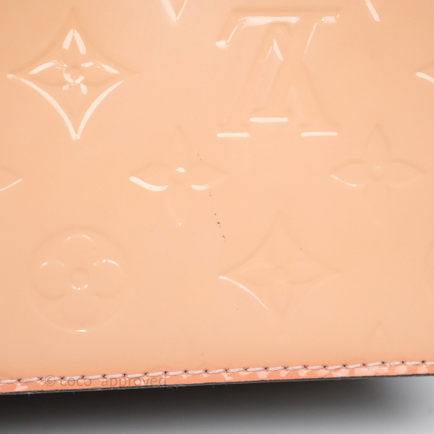 Louis Vuitton Spring Street Vernis Epi Monogram Rose Ballerine