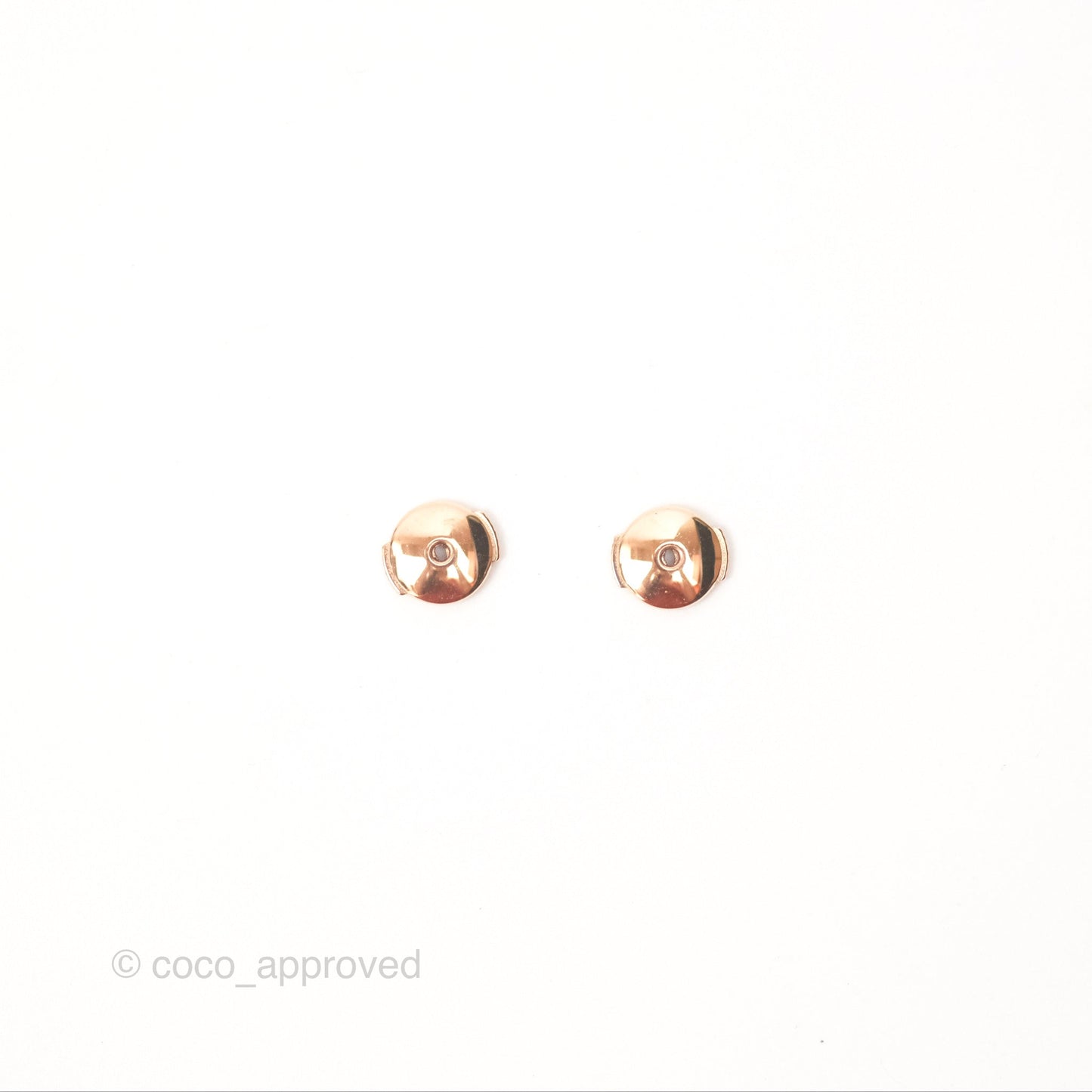 Chanel Extrait De Camelia Earrings 18K Rose Gold
