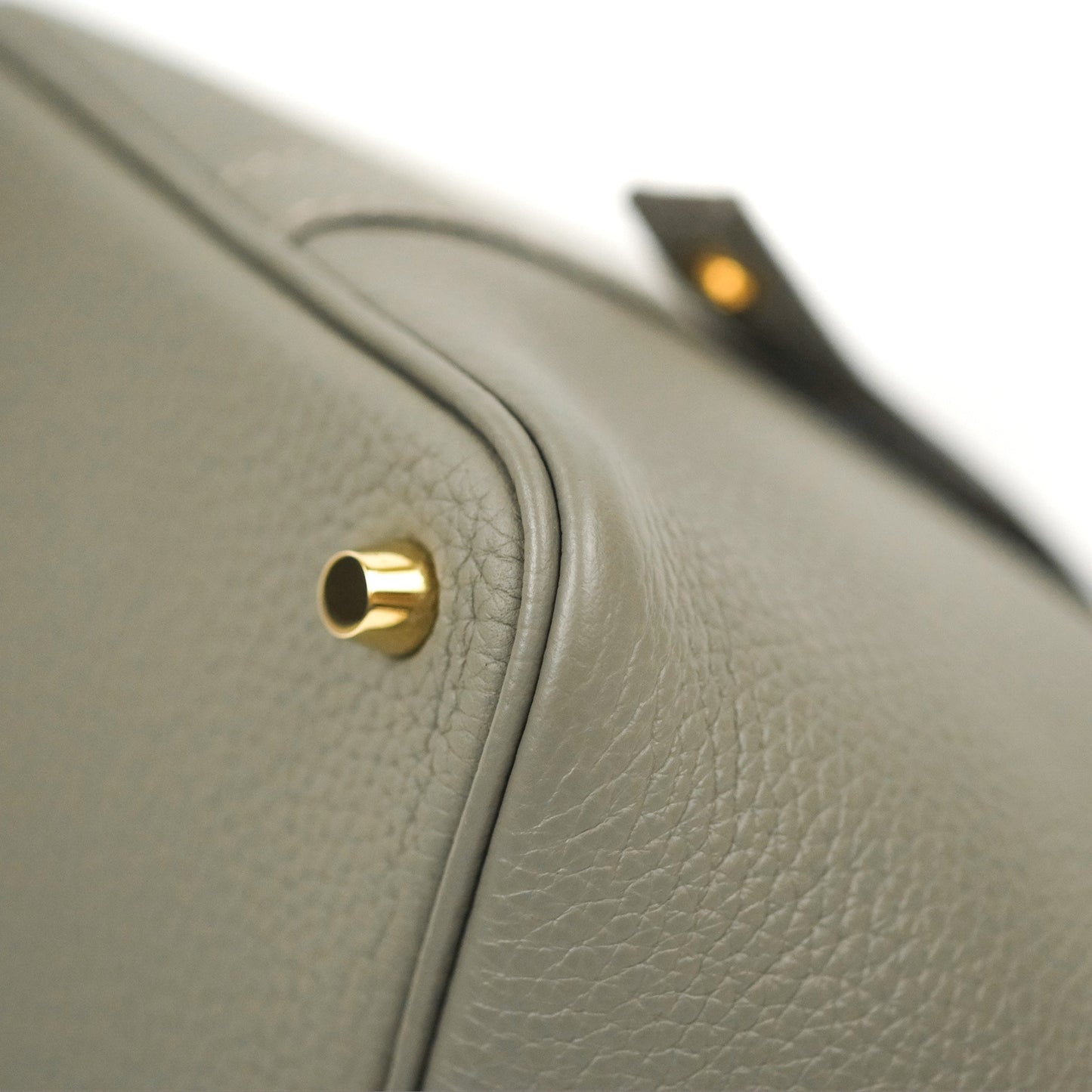 Hermès Picotin Lock 18 Gris Meyer 0L Taurillon Clemence Gold Hardware