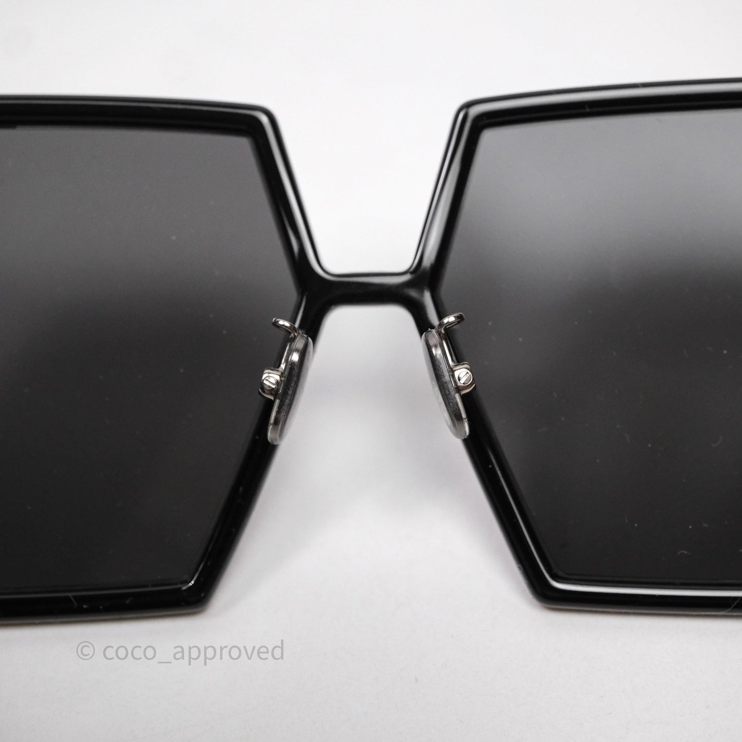 Christian Dior 30 Montaigne Square Sunglasses Black