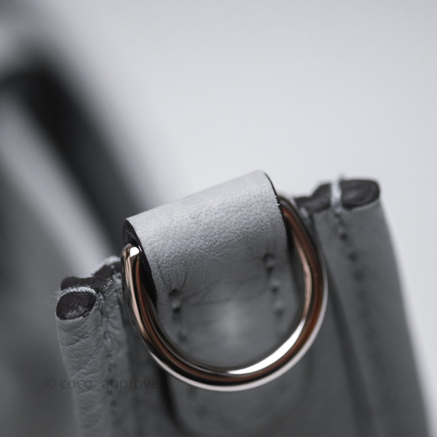 Hermès Mini Evelyne 16 Glacier 8U Clemence Palladium Hardware