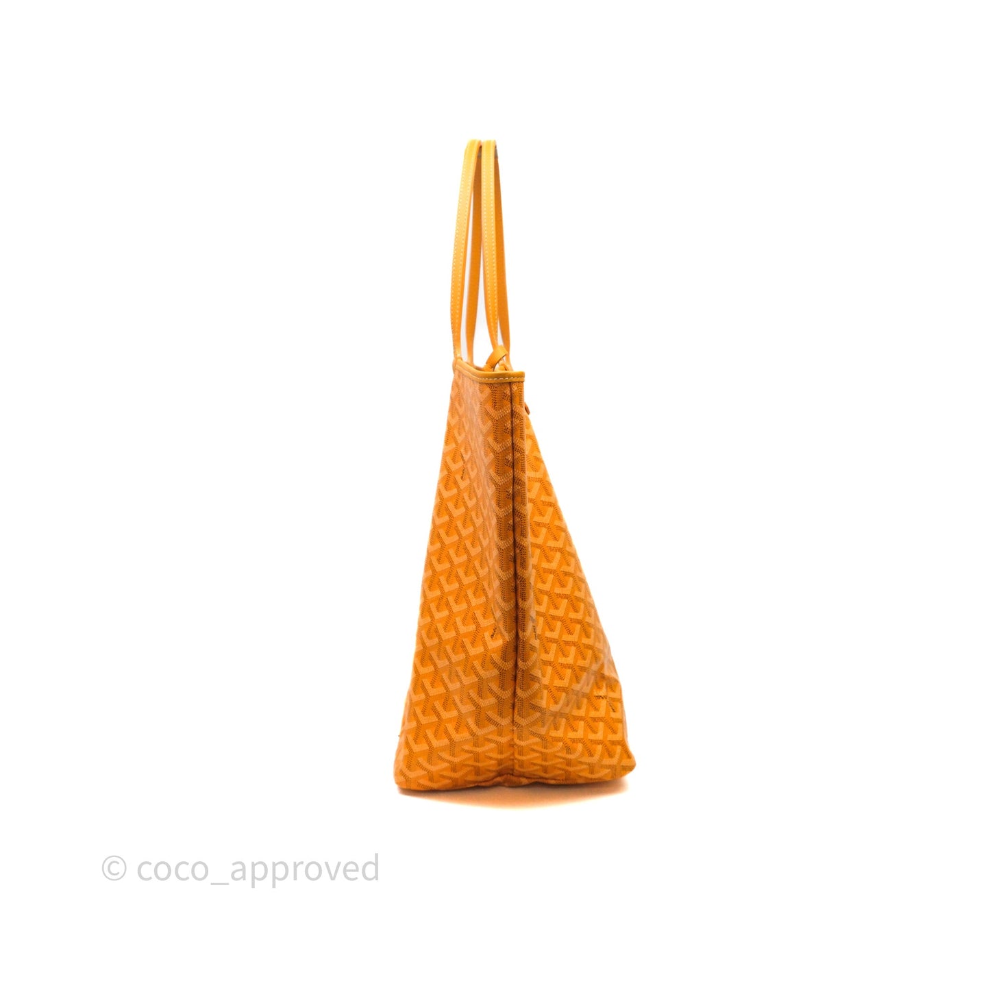 Goyard St. Louis GM Yellow Goyardine Canvas