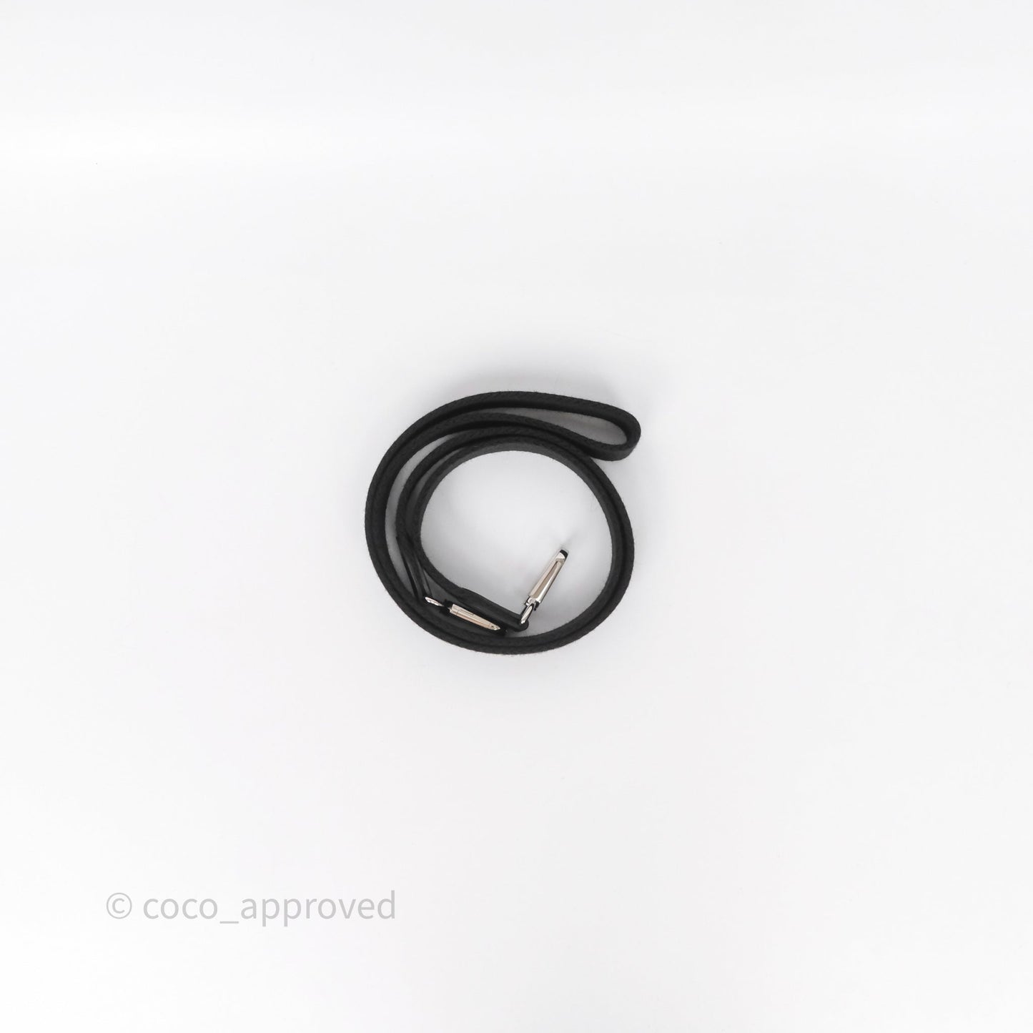 Hermès Mini Evelyne 16 Black Noir 89 Clemence Palladium Hardware