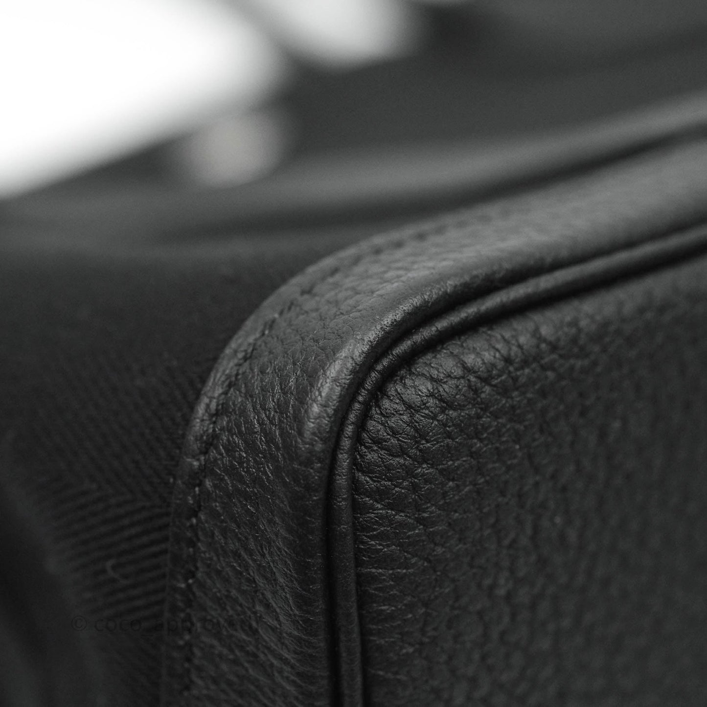 Hermès Garden Party 30 Canvas Black