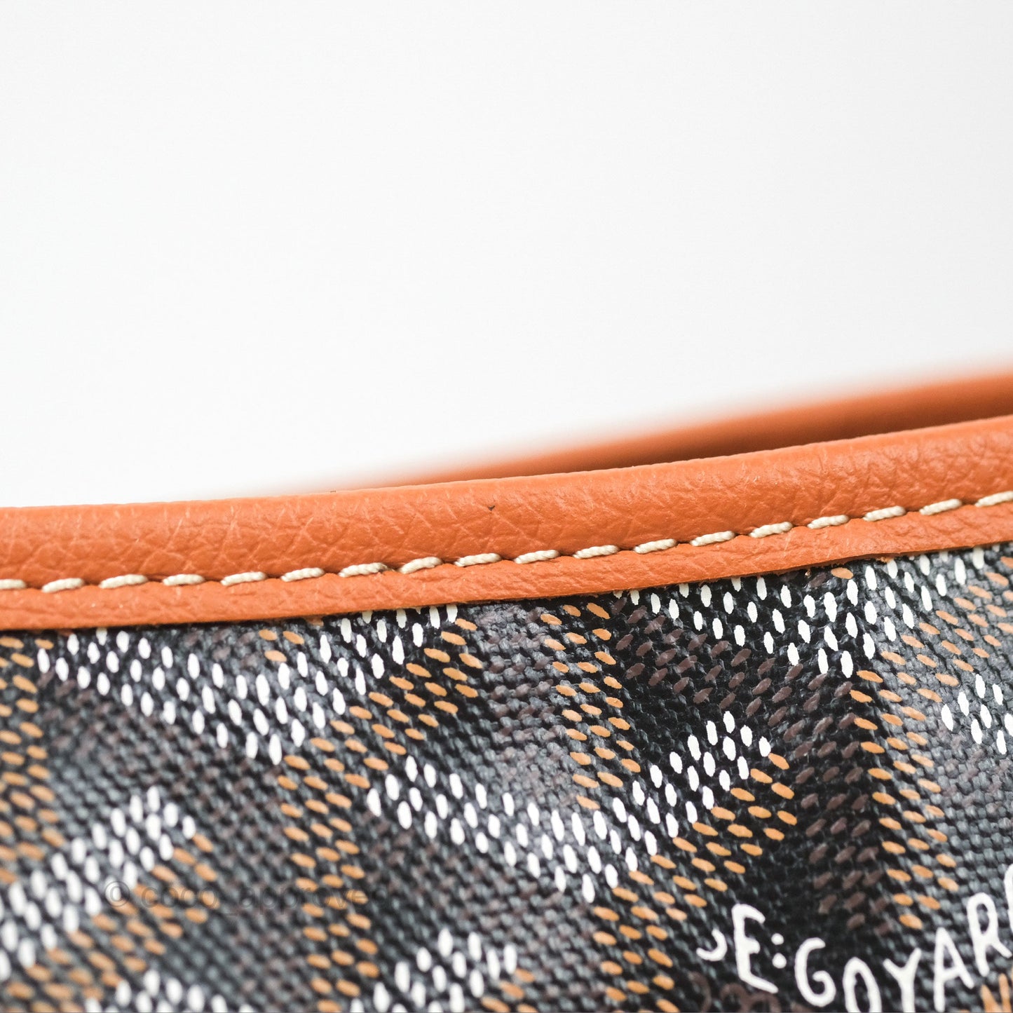 Goyard Bohème Hobo Bag Black/Tan Goyardine Canvas