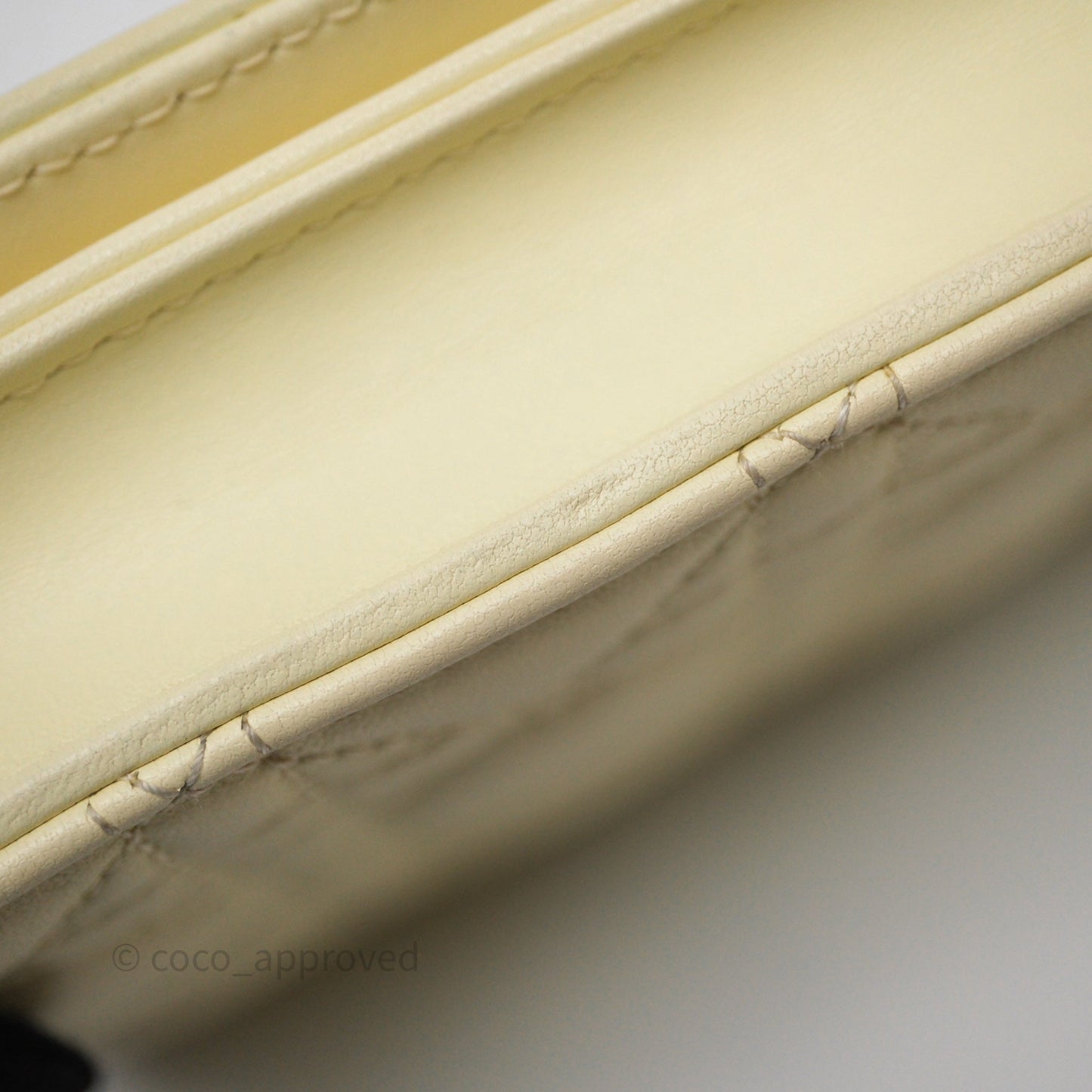 Christian Dior My Dior Mini Bag Yellow Cannage Lambskin Gold Hardware