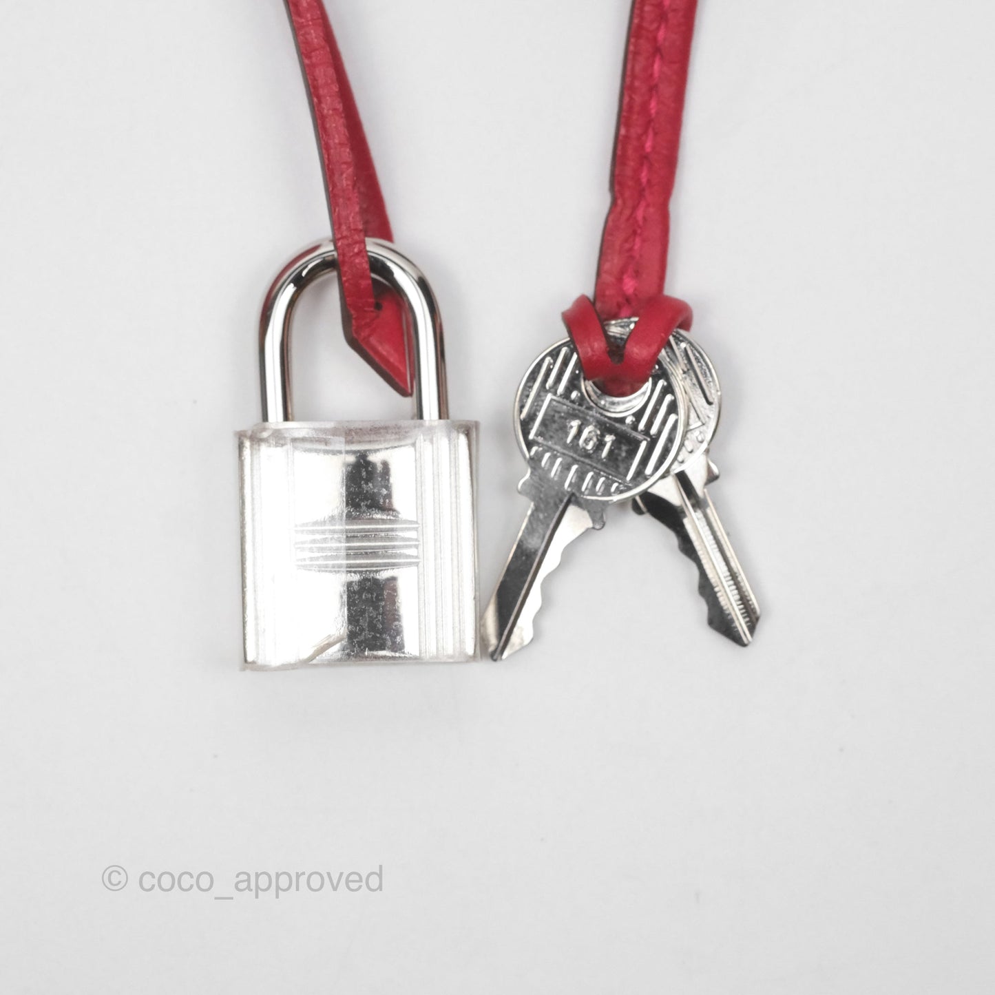 Hermès Kelly 32 Sellier Rouge Casaque Q5 Epsom Palladium Hardware