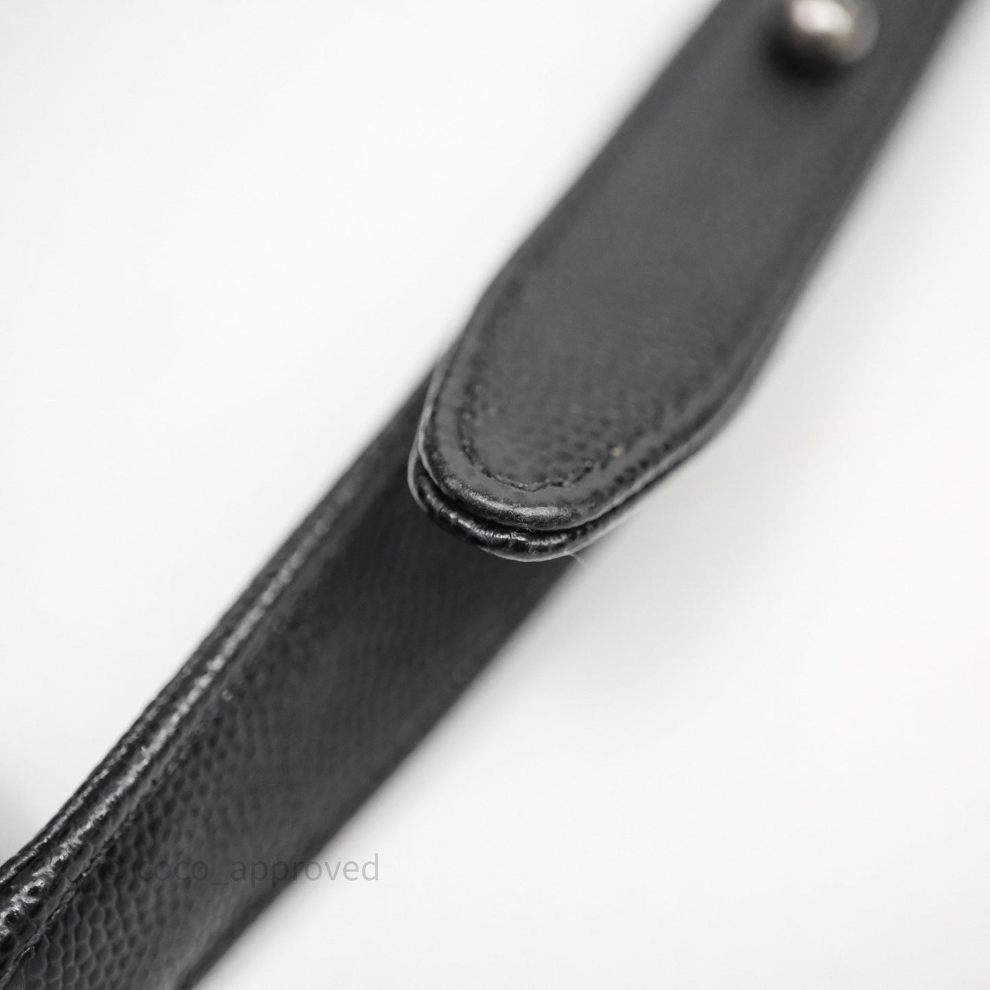 Chanel Quilted Medium Boy Black Caviar Ruthenium Hardware