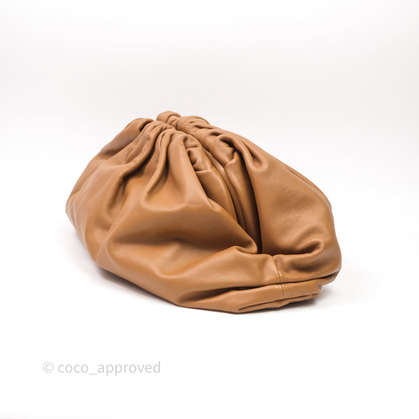 Bottega Veneta The Pouch Camel Butter Calfskin