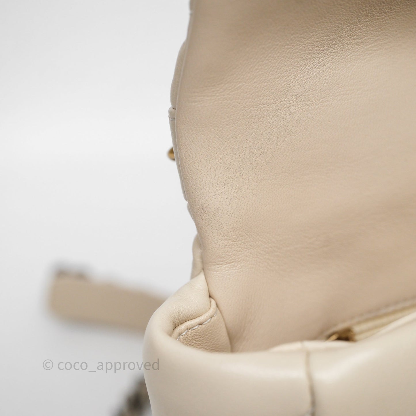 Chanel 19 Small Ivory Mixed Hardware