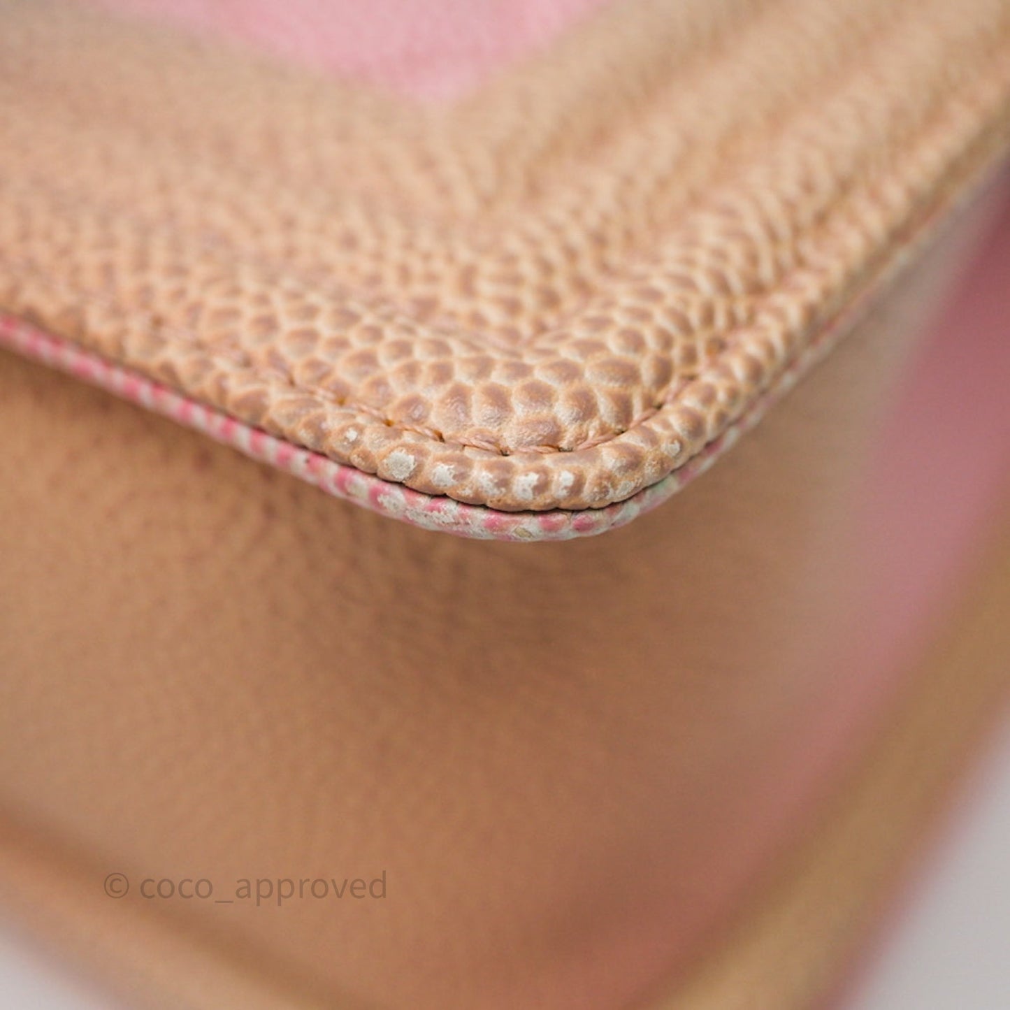 Chanel Medium Boy Quilted Rainbow Caviar Silver Hardware