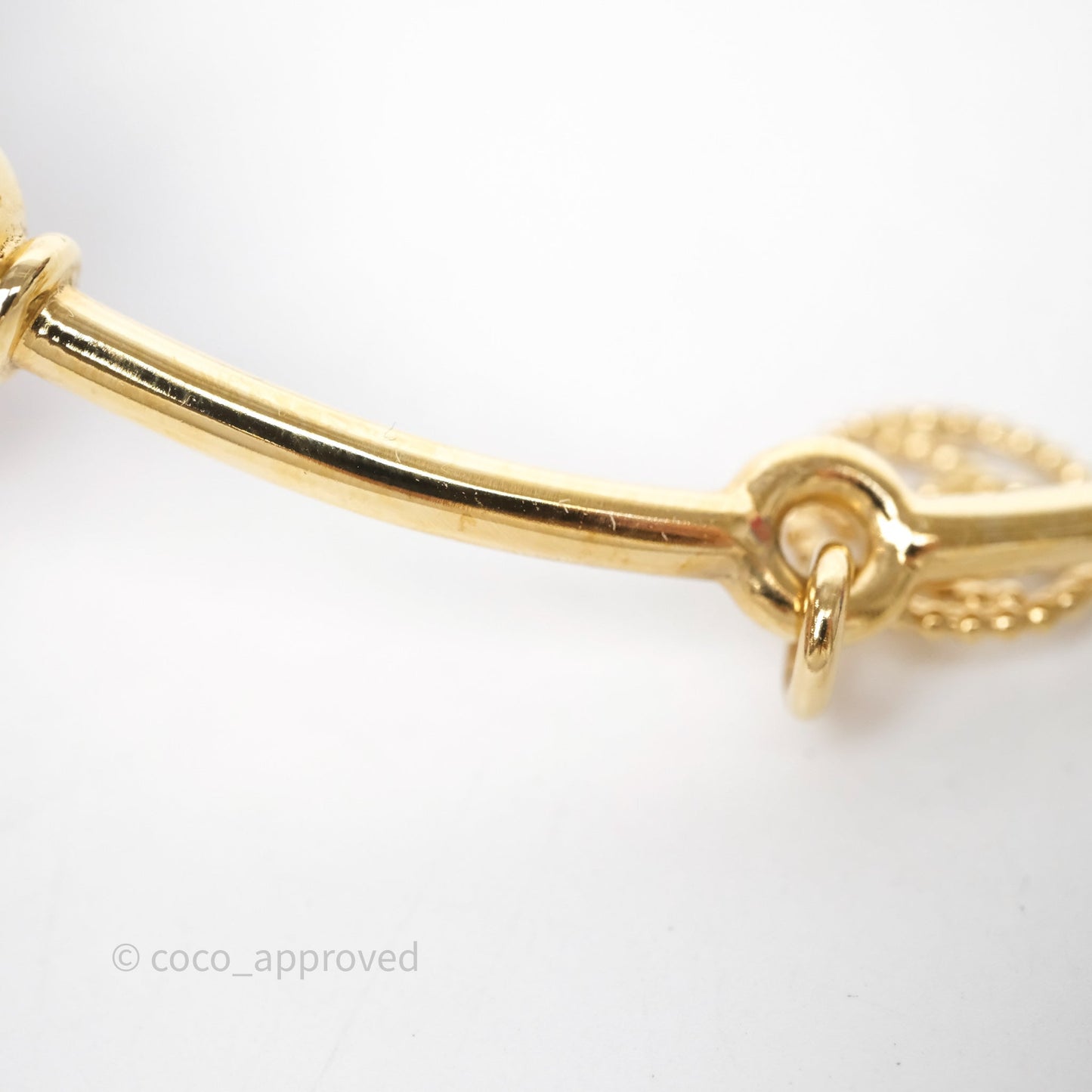 Chanel Round CC Necklace Gold Tone 22C