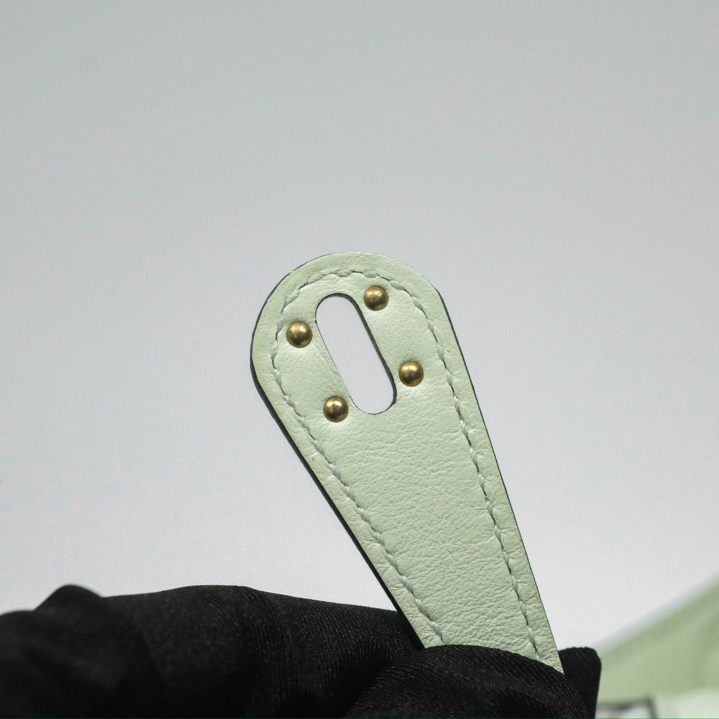 Hermès Mini Lindy Vert Fizz 0S Swift Palladium Hardware