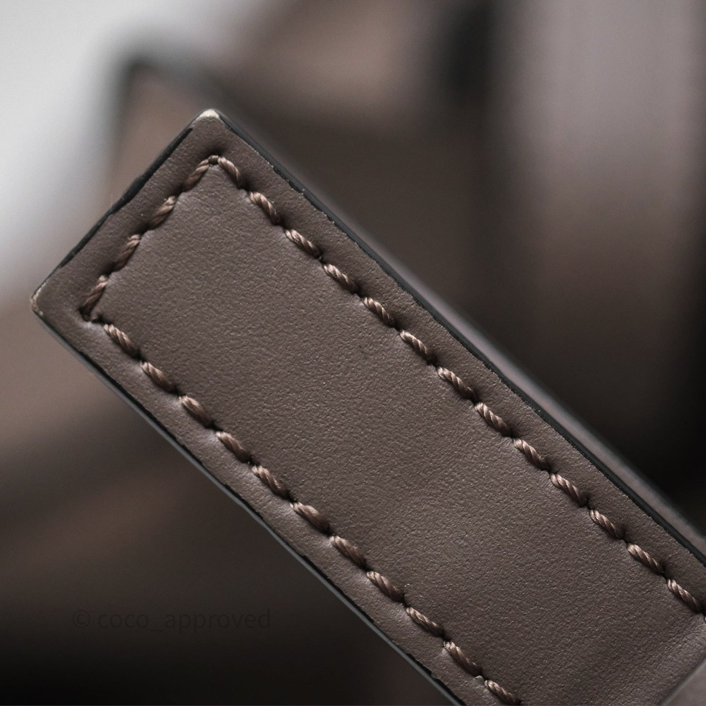 Loewe Small Balloon Bucket Bag Taupe Grained Calfskin