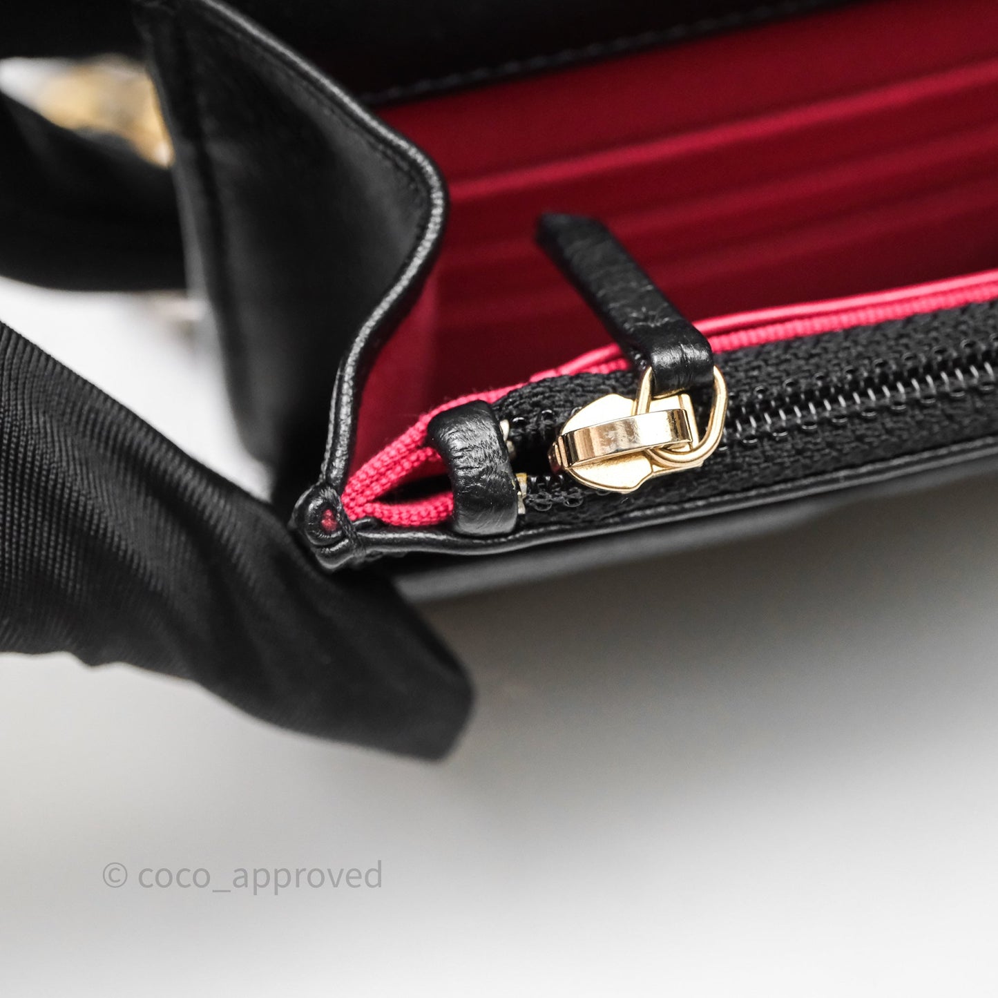Chanel 19 Wallet on Chain WOC Black Mixed Hardware
