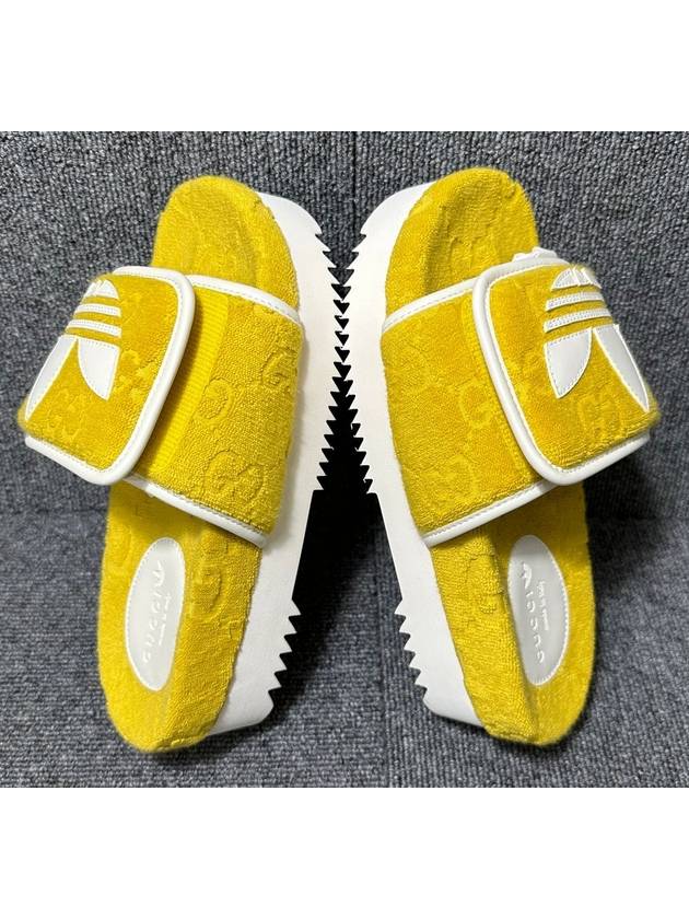 Luxury Gucci Trending 2025 x Adidas Slippers 230