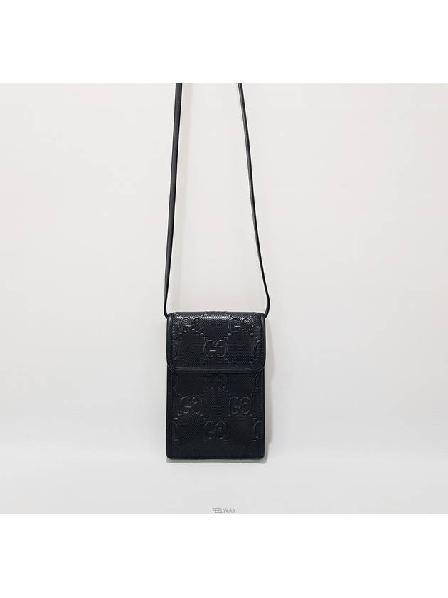 Luxury Gucci Trending 2025 GG embossed mini cross bag 625571