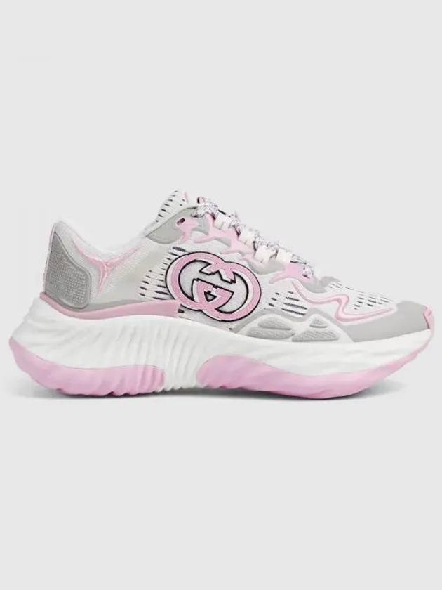Luxury Gucci Trending 2025 Women s Ripple Sneakers Gray White Mesh 791414FADF39147