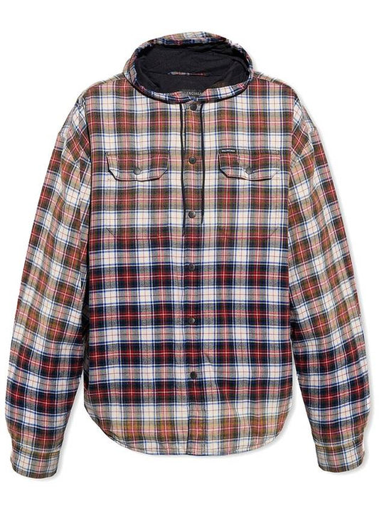 Luxury Balenciaga Bleached Long Sleeve Shirt Red