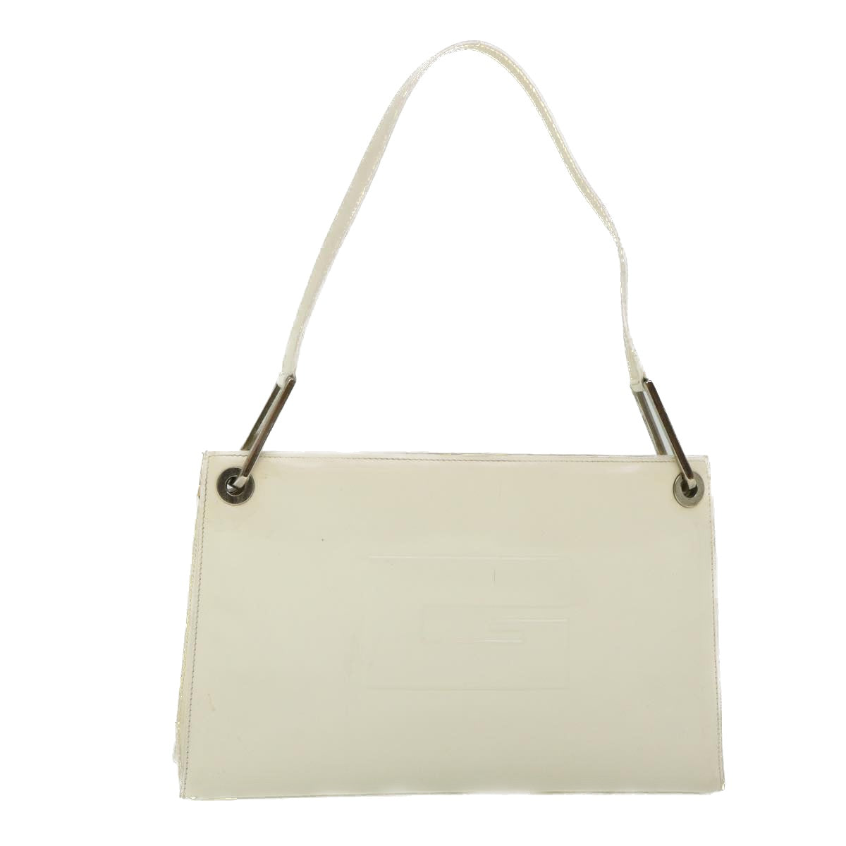 Luxury Gucci Shoulder Bag Patent leather White 001 3034  55032