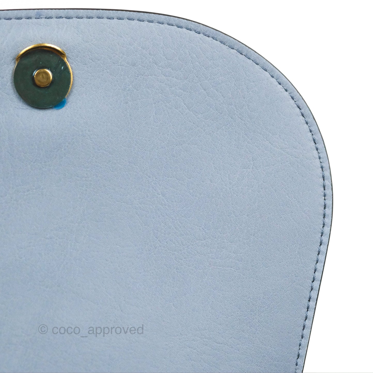 Chloé Nile Crossbody Bag Blue Calfskin