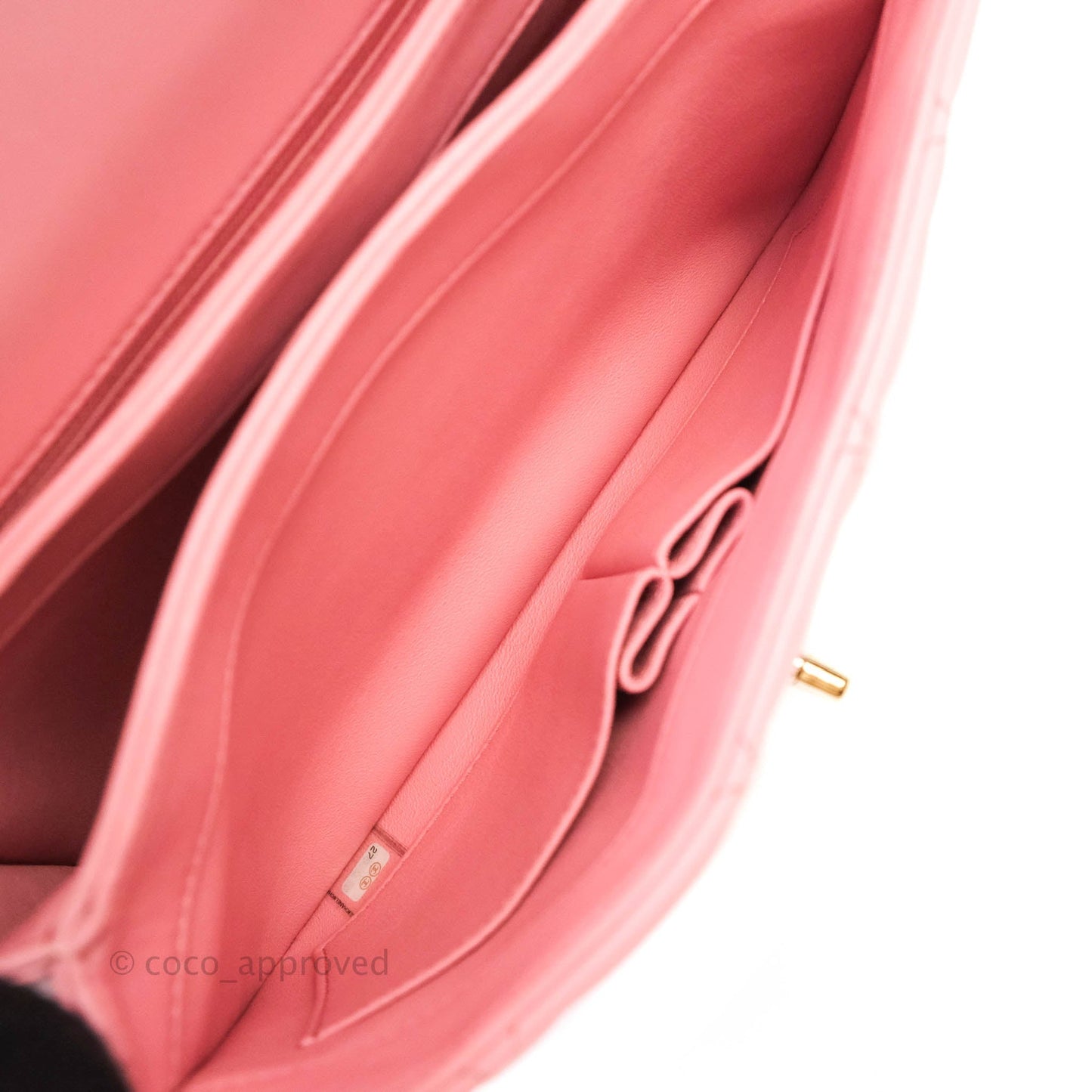Chanel Quilted Trendy CC Small Pink Lambskin Gold Hardware
