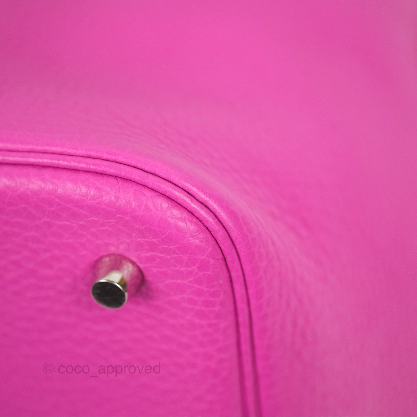 Hermès Picotin 22 Magnolia Clemence Palladium Hardware