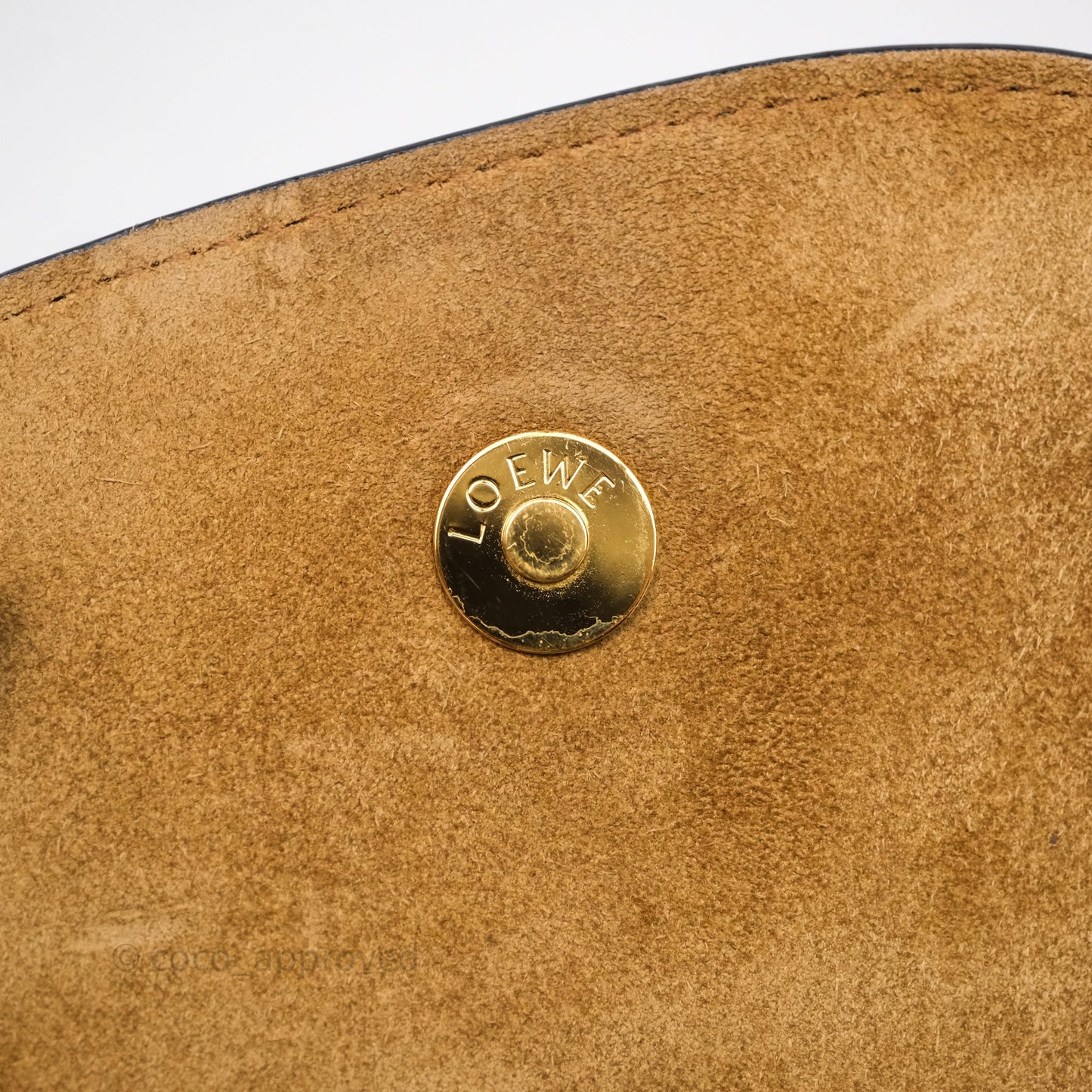 Loewe Mini Gate Dual Bag Soft Calfskin & Jacquard Strap Autumn Green