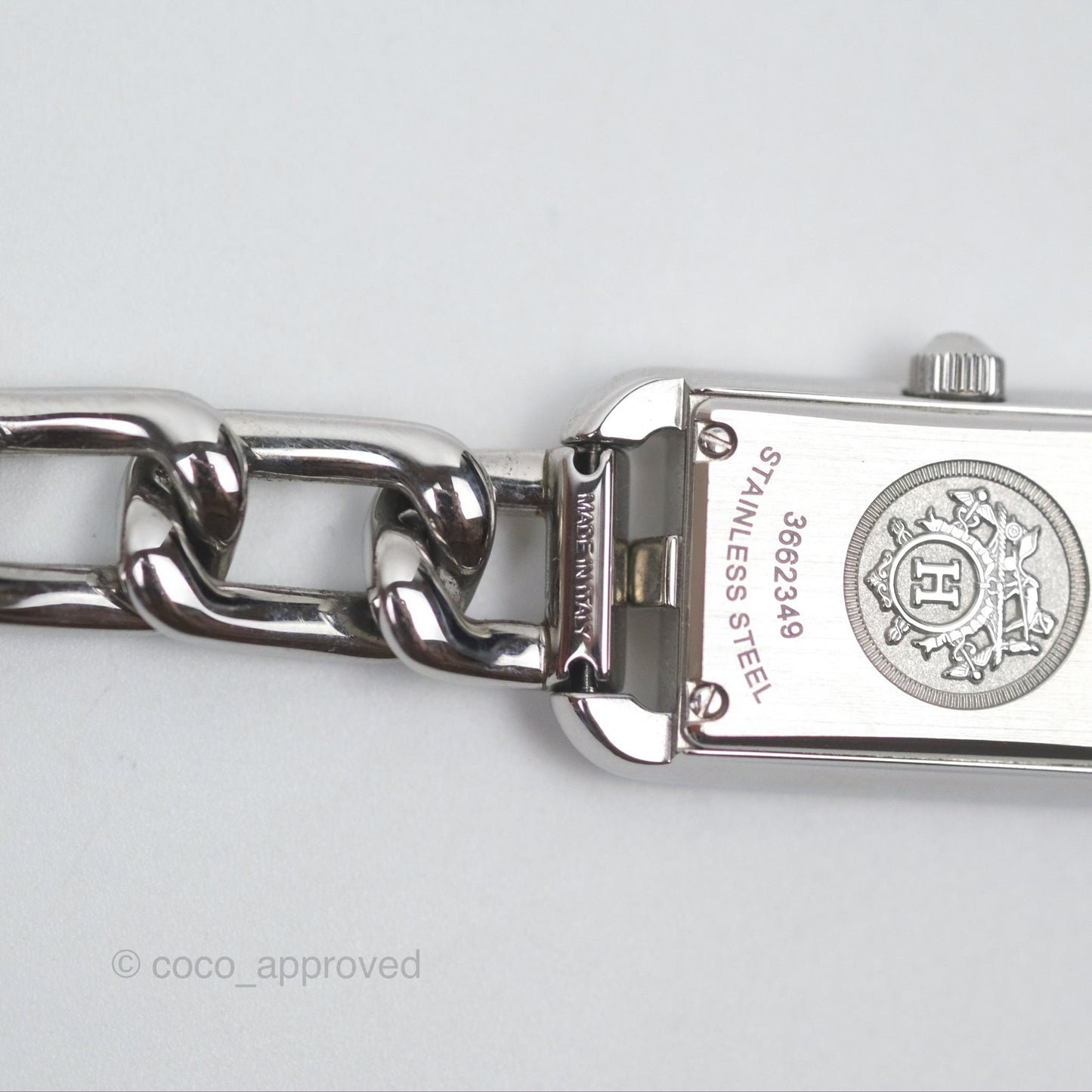 Hermès Nantucket Watch Diamonds Aventurine Dial Small Model 29 mm