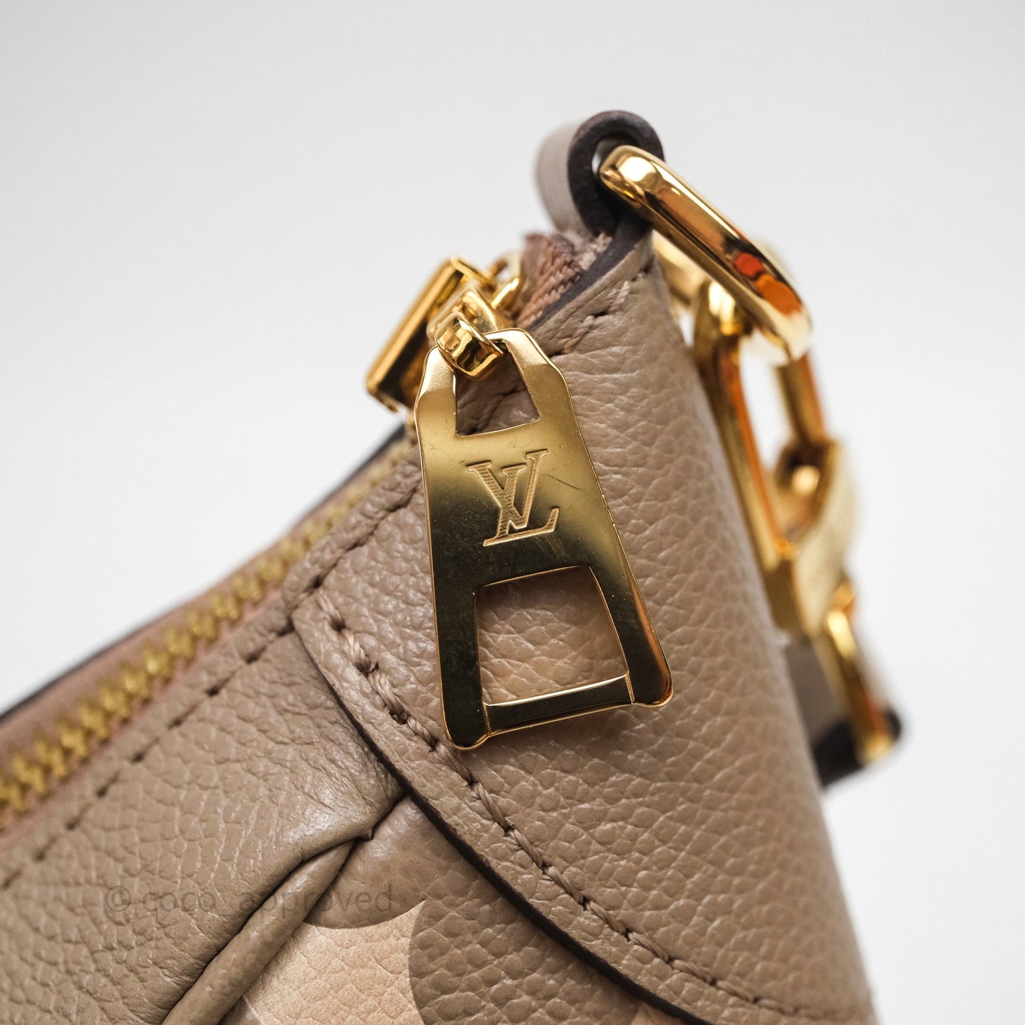 Louis Vuitton Bagatelle Bag Monogram Empreinte Beige