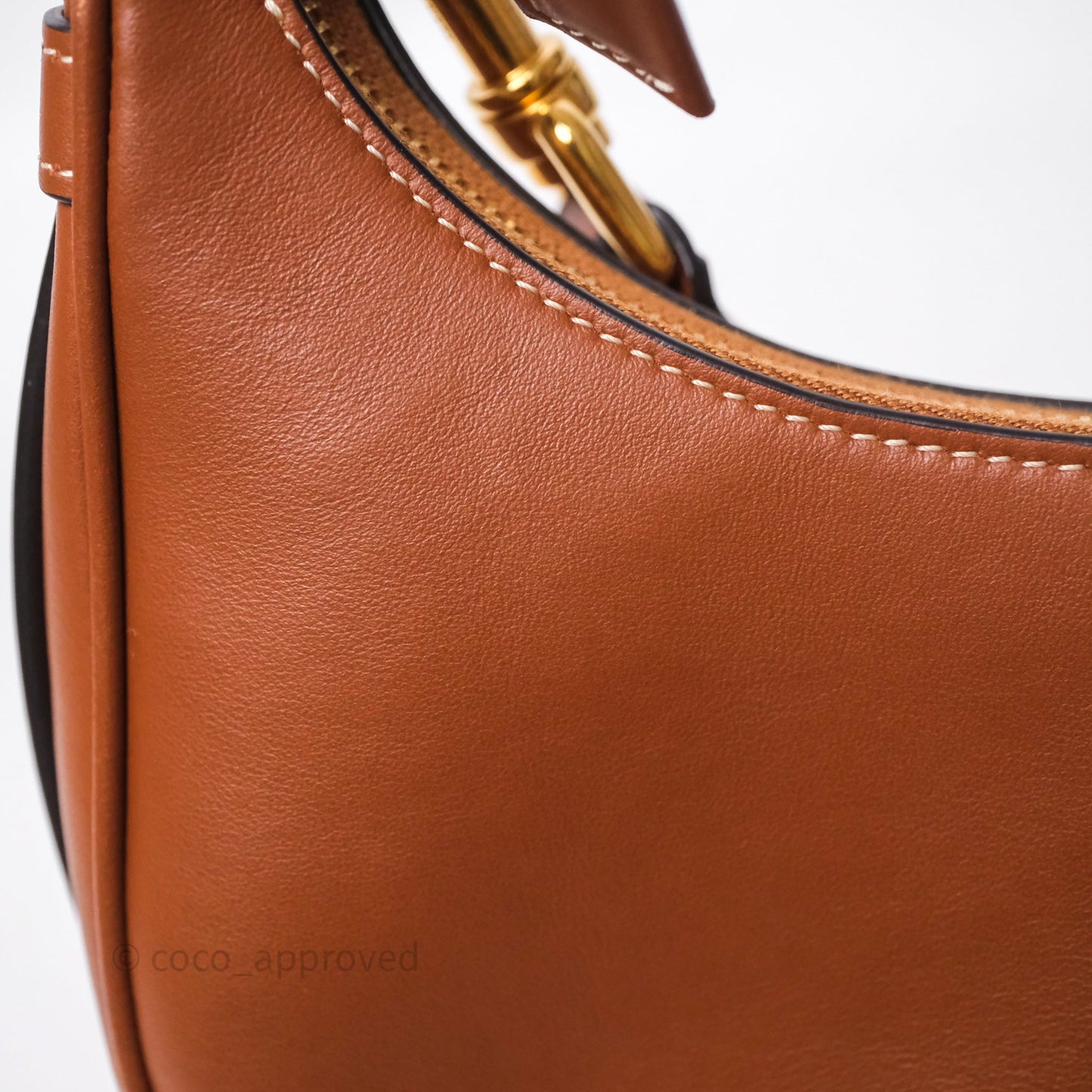 Celine Ava Bag In Smooth Calfskin Tan