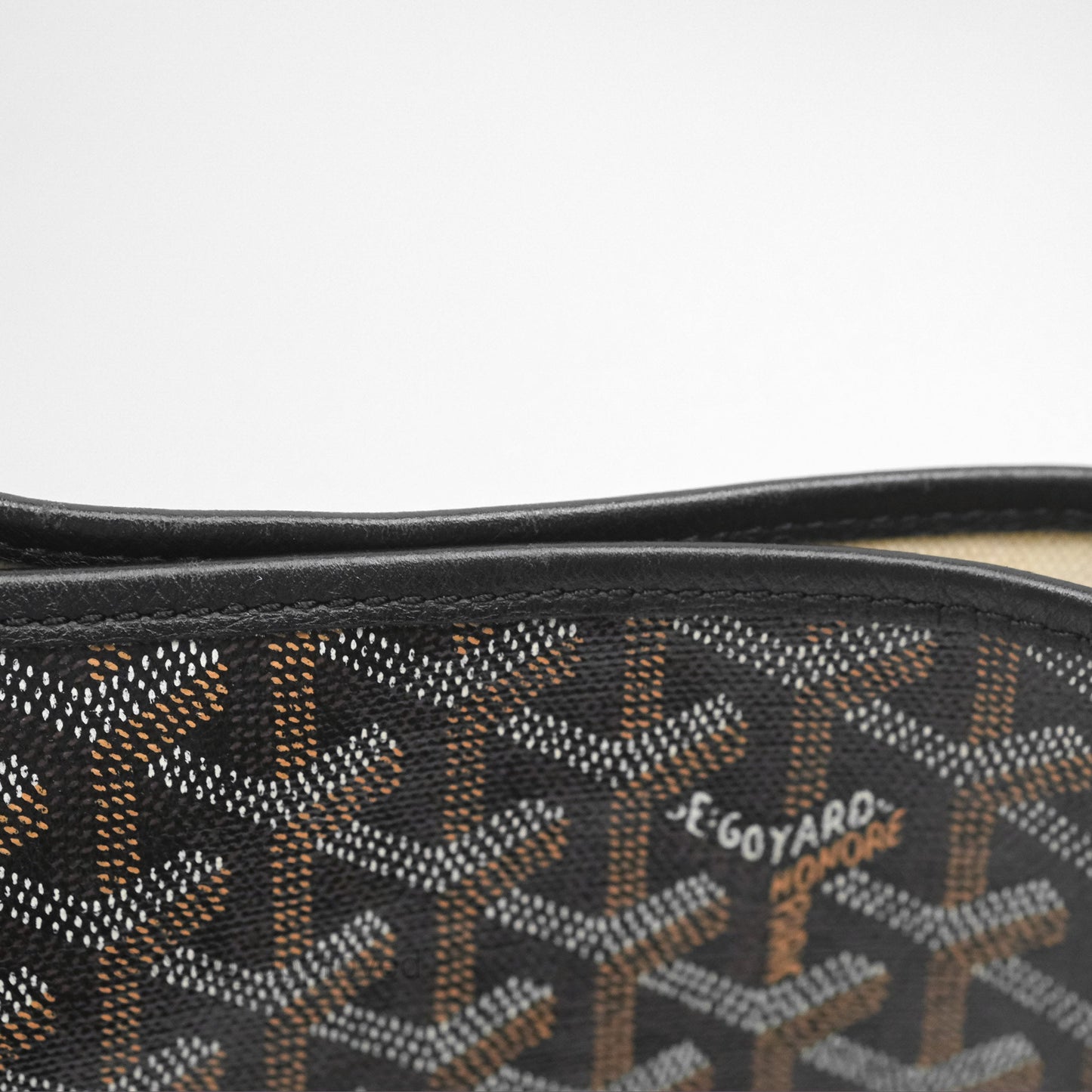 Goyard St Louis Tote PM Black
