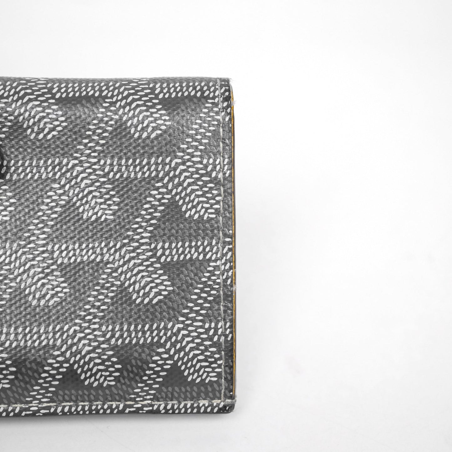 Goyard Saint Pierre Card Wallet Grey Goyardine