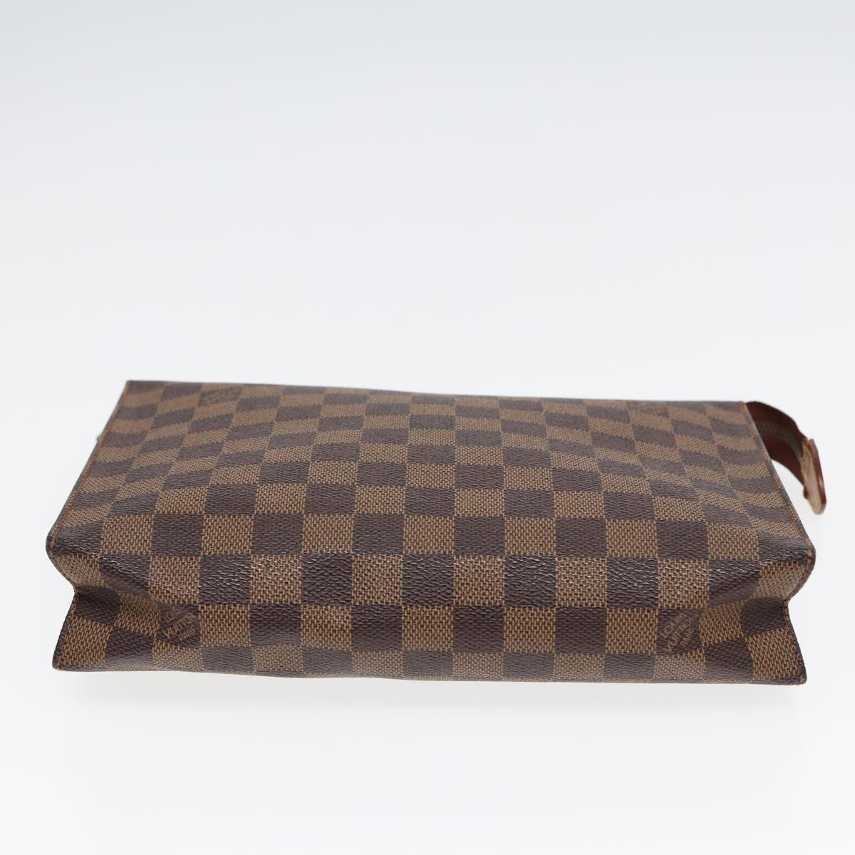LOUIS VUITTON Damier Ebene Poche Toilette 26 Pouch N47543 LV 55311