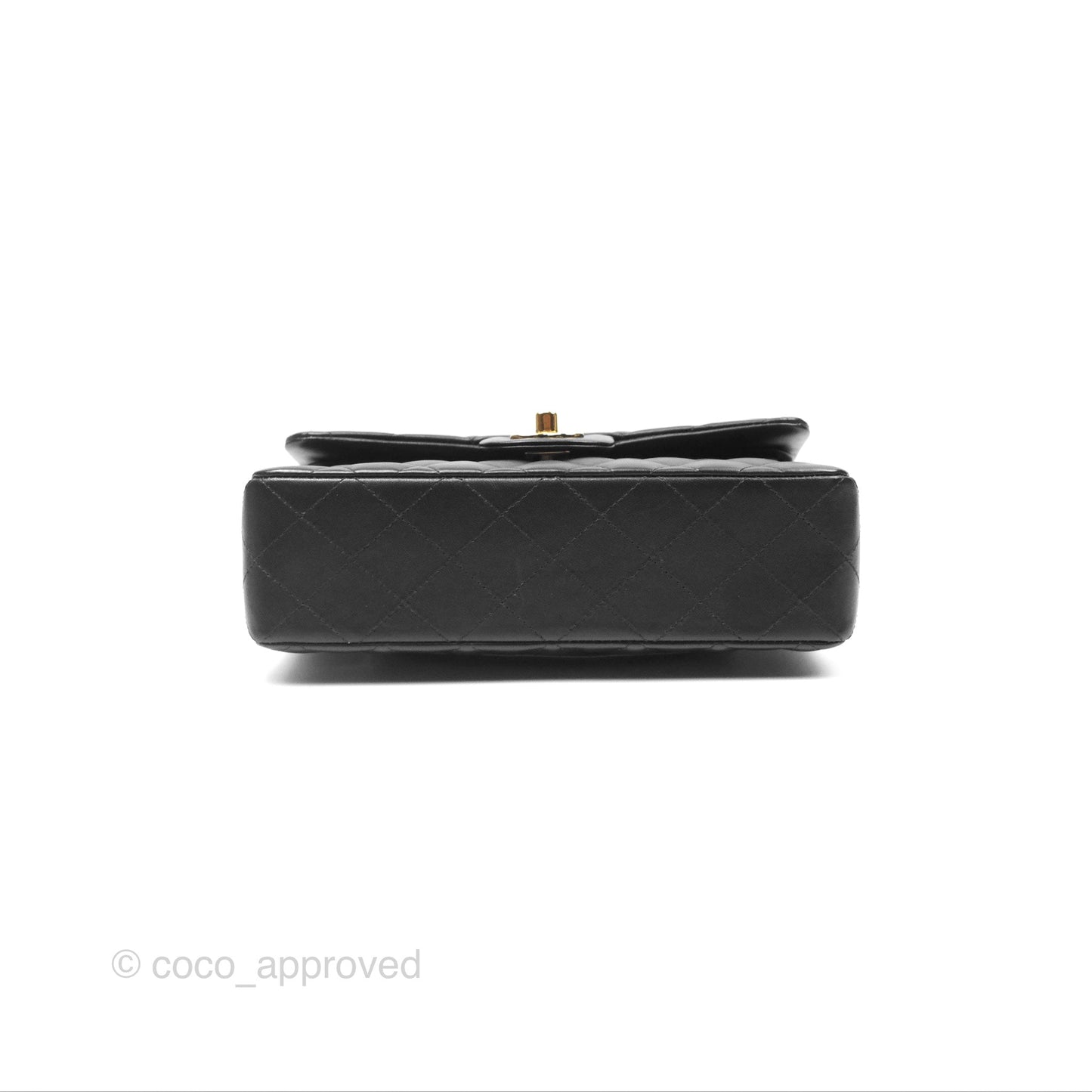 Chanel Small S/M Classic Flap Black Lambskin Gold Hardware