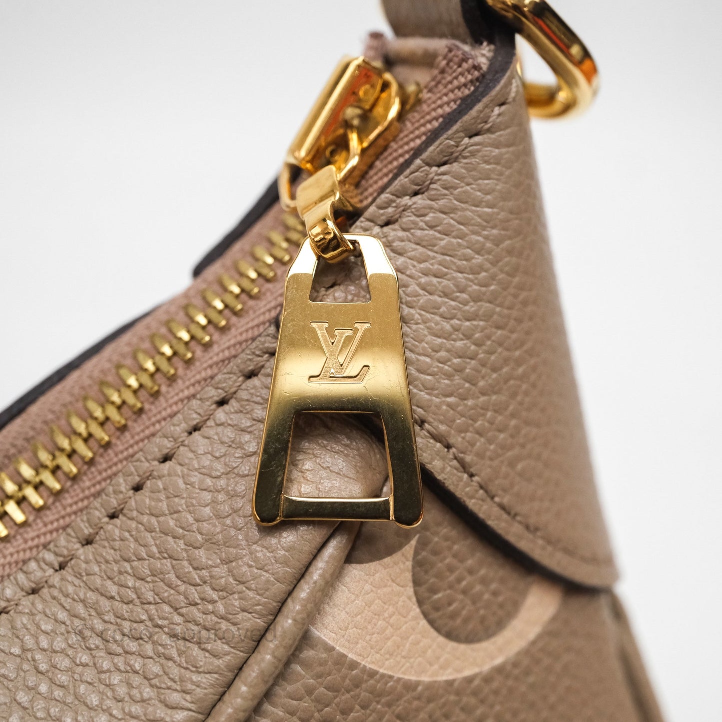 Louis Vuitton Bagatelle Bag Monogram Empreinte Beige