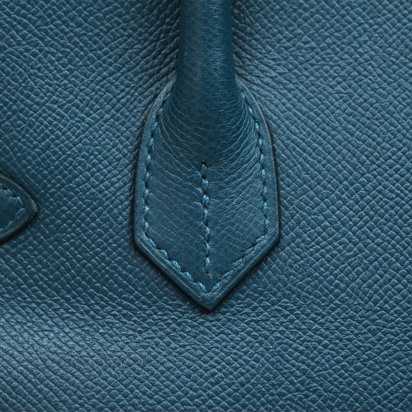 Hermès Birkin 30 Retourne Bleu de Prusse 7P Epsom Gold Hardware