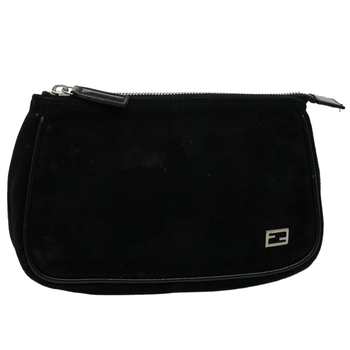 Luxury FendiPouch Suede Black55459
