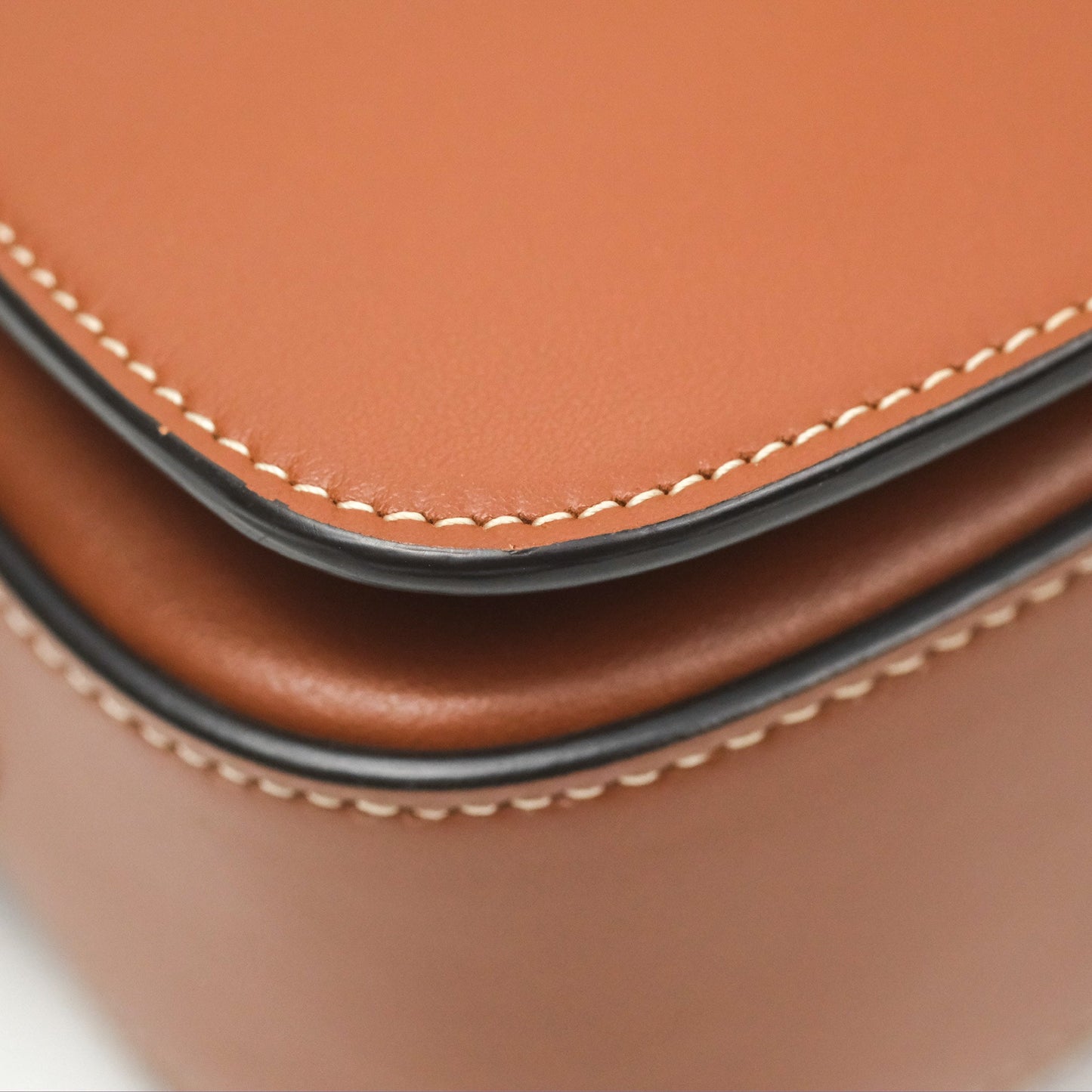 Celine Clutch on Strap Tabou Tan Calfskin