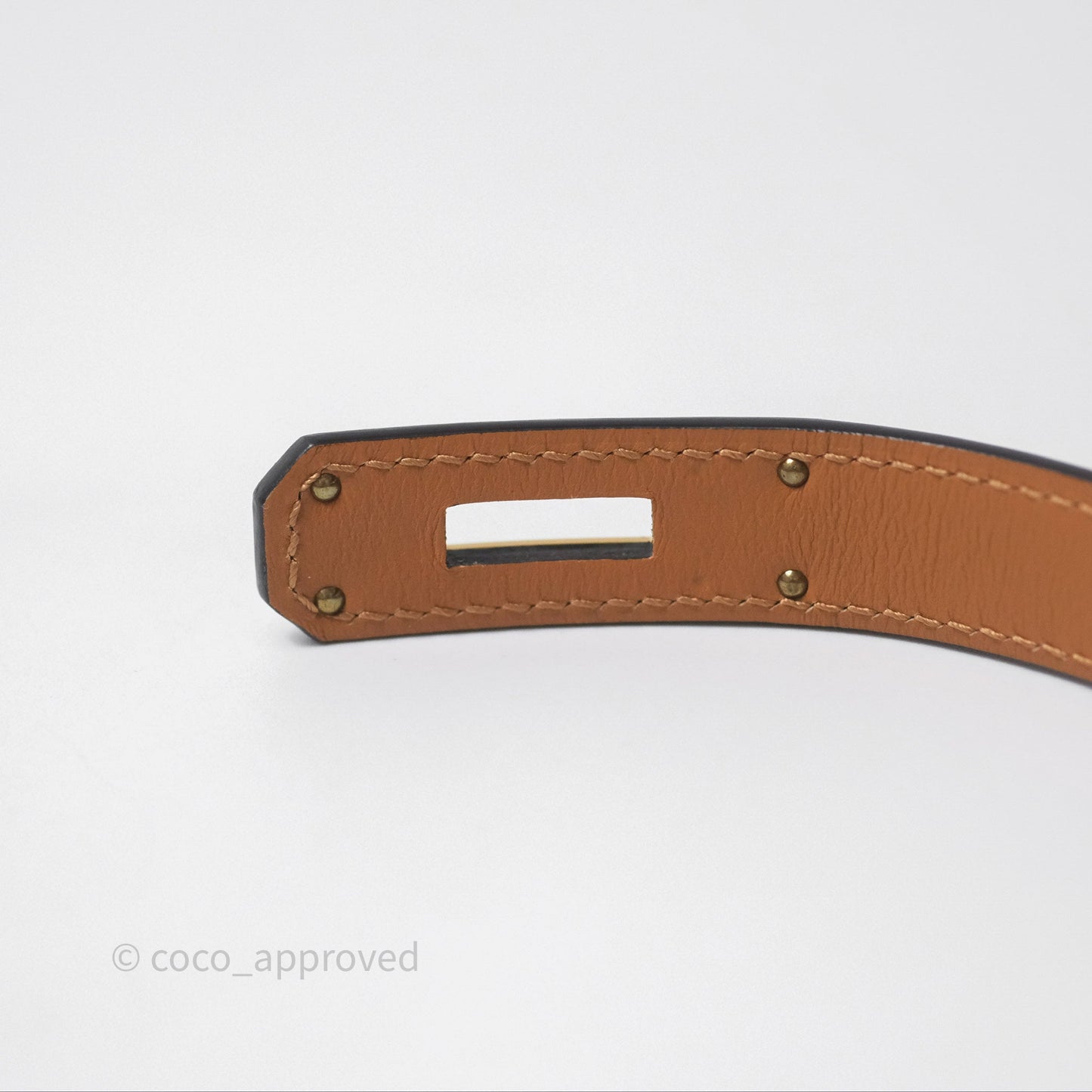 Hermès Kelly Buckle Belt Gold 37 Epsom Gold Hardware