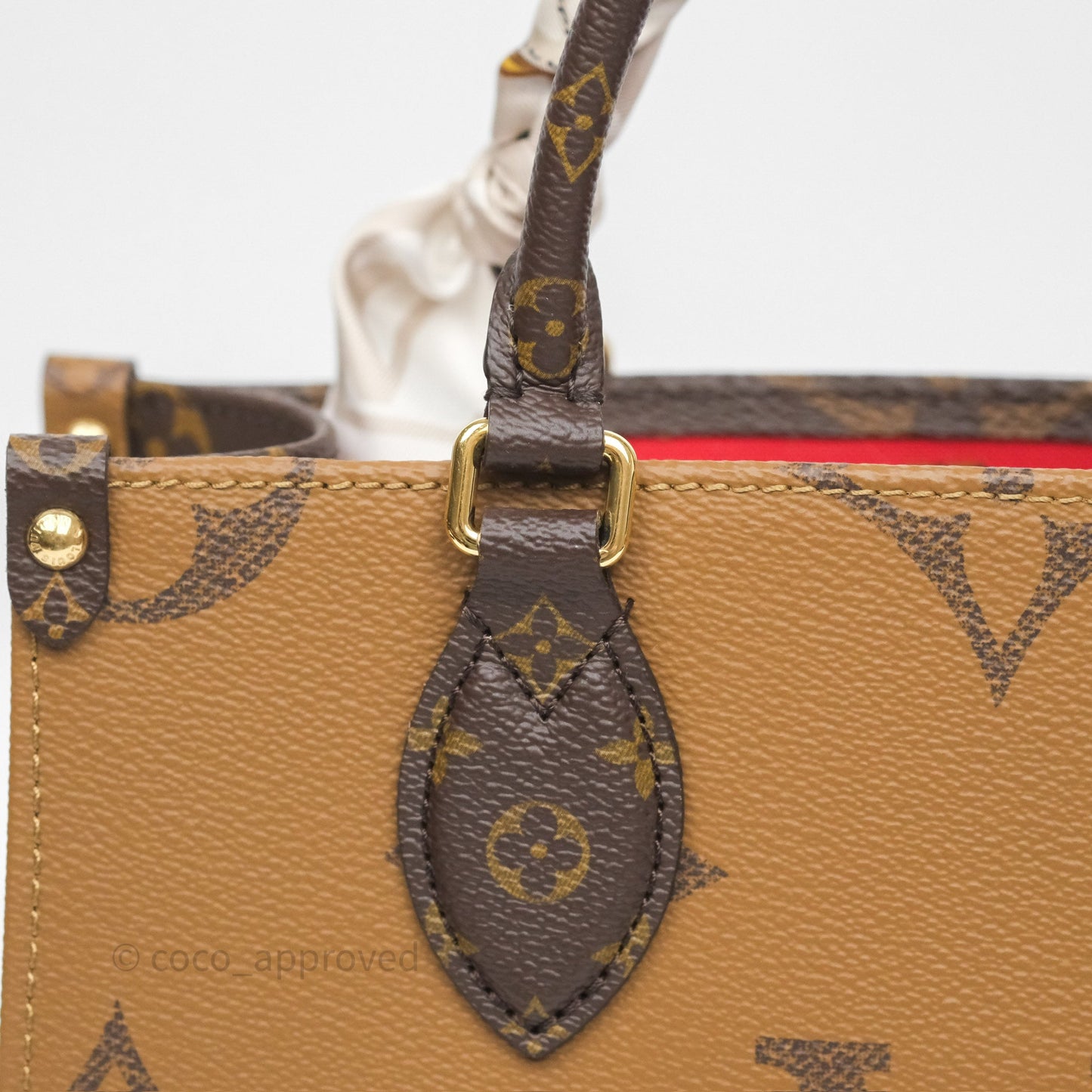 Louis Vuitton OnTheGo PM in Monogram Reverse Canvas