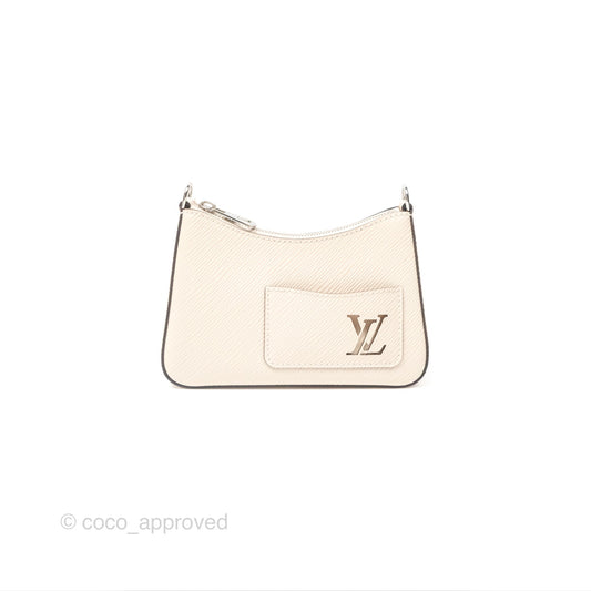 Louis Vuitton Marellini Quartz Silver Hardware
