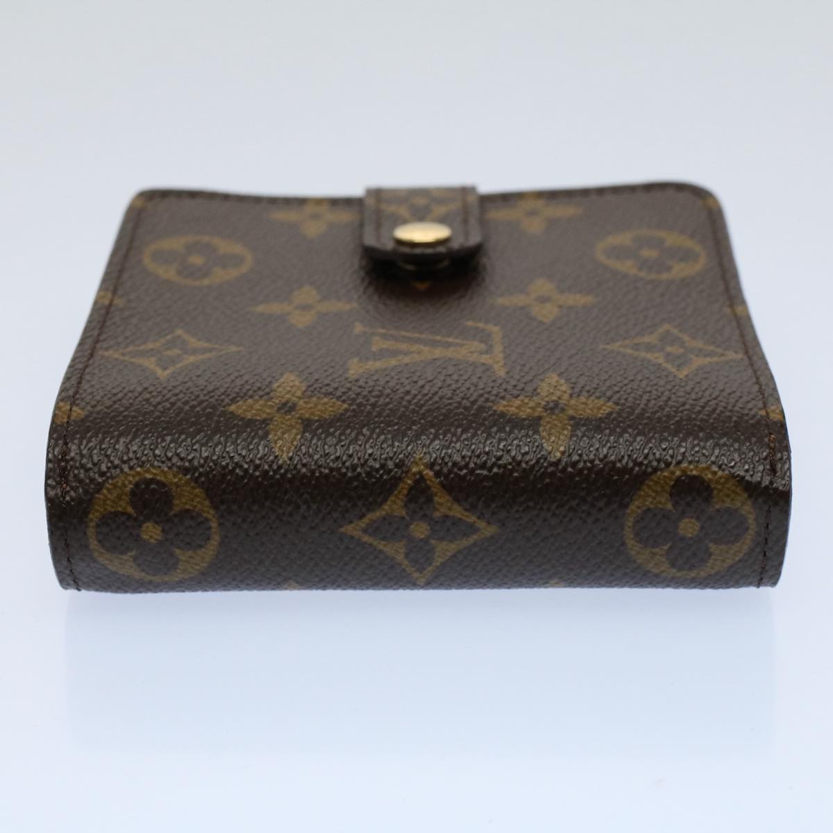 LOUIS VUITTON Monogram Compact Zip Wallet M61667 LV 55620A