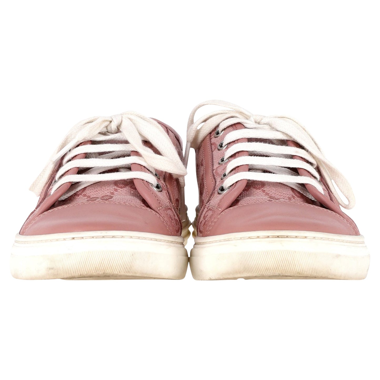 Luxury Gucci Trending 2025 GG Monogram Low Top Sneakers in Pink Leather